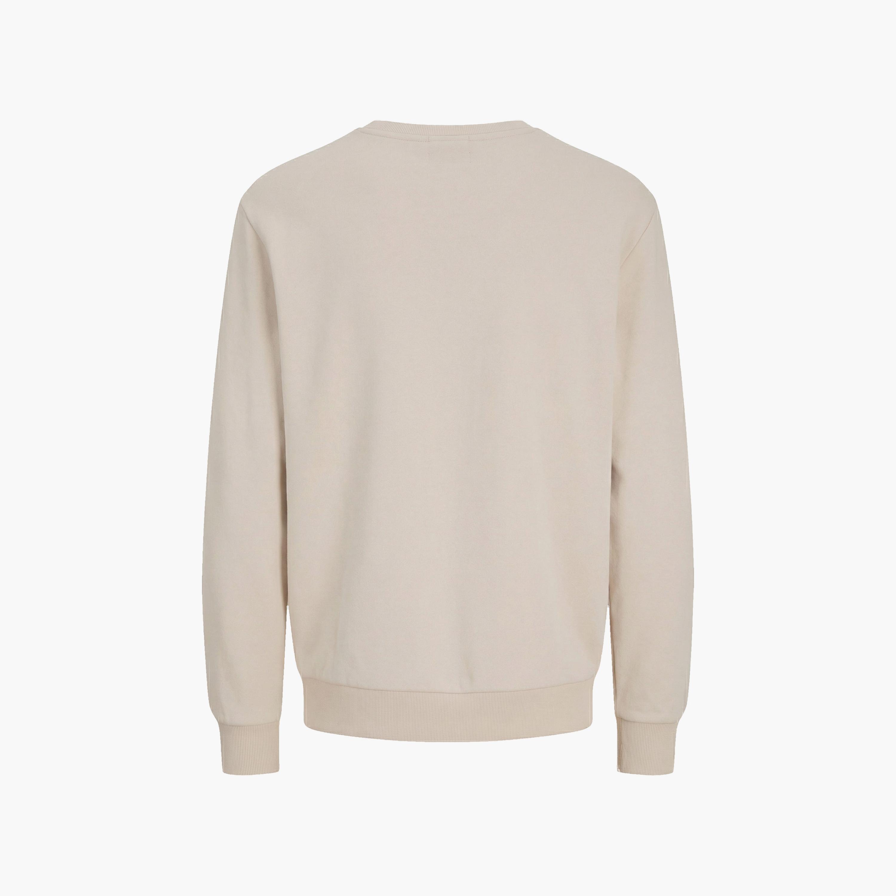 Jack & Jones Plain Crew Neck Long Sleeves Men's Sweatshirt-men-winterwear-hoodiesandsweatshirts-image-8