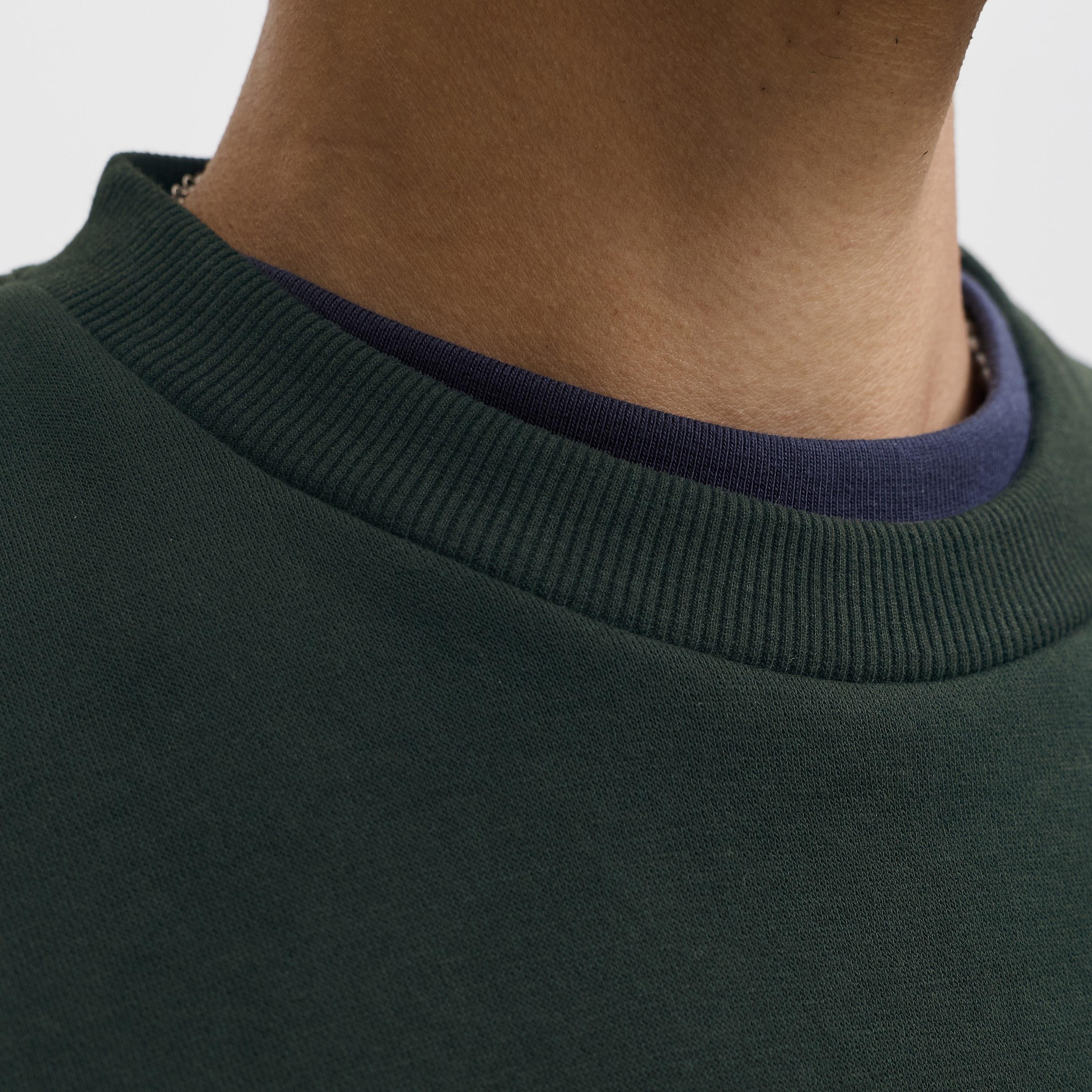Jack & Jones Plain Crew Neck Long Sleeves Men's Sweatshirt-men-winterwear-hoodiesandsweatshirts-image-5