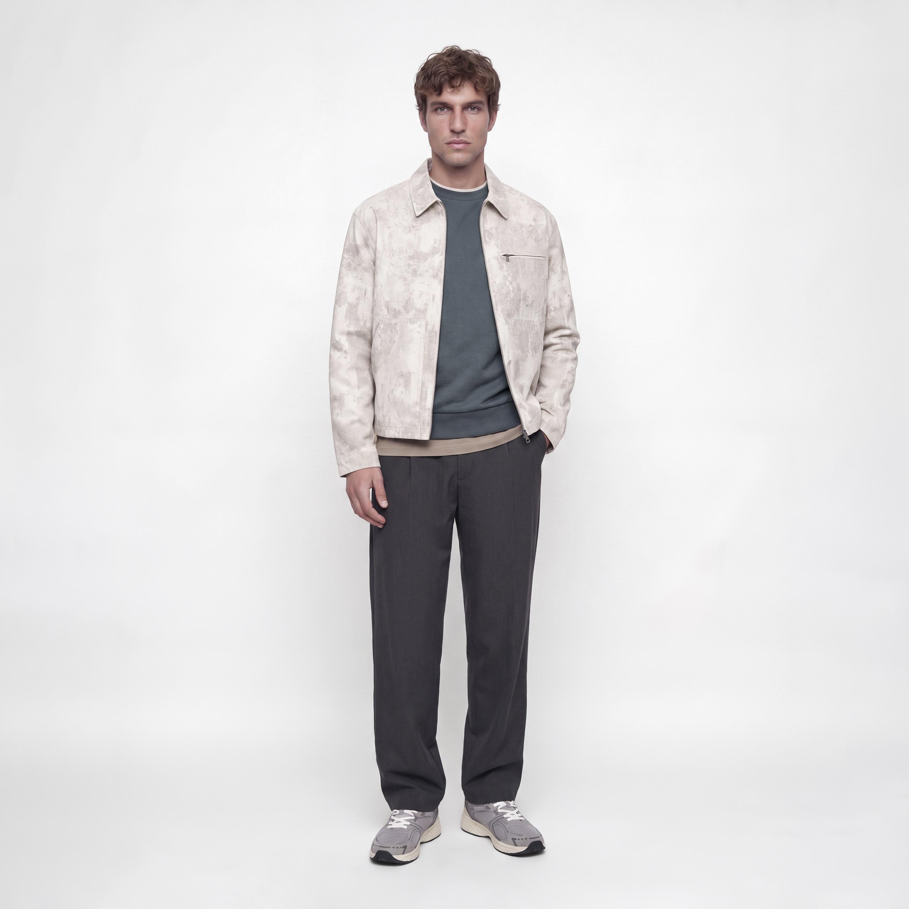 Jack & Jones Plain Crew Neck Long Sleeves Men's Sweatshirt-men-winterwear-hoodiesandsweatshirts-image-2