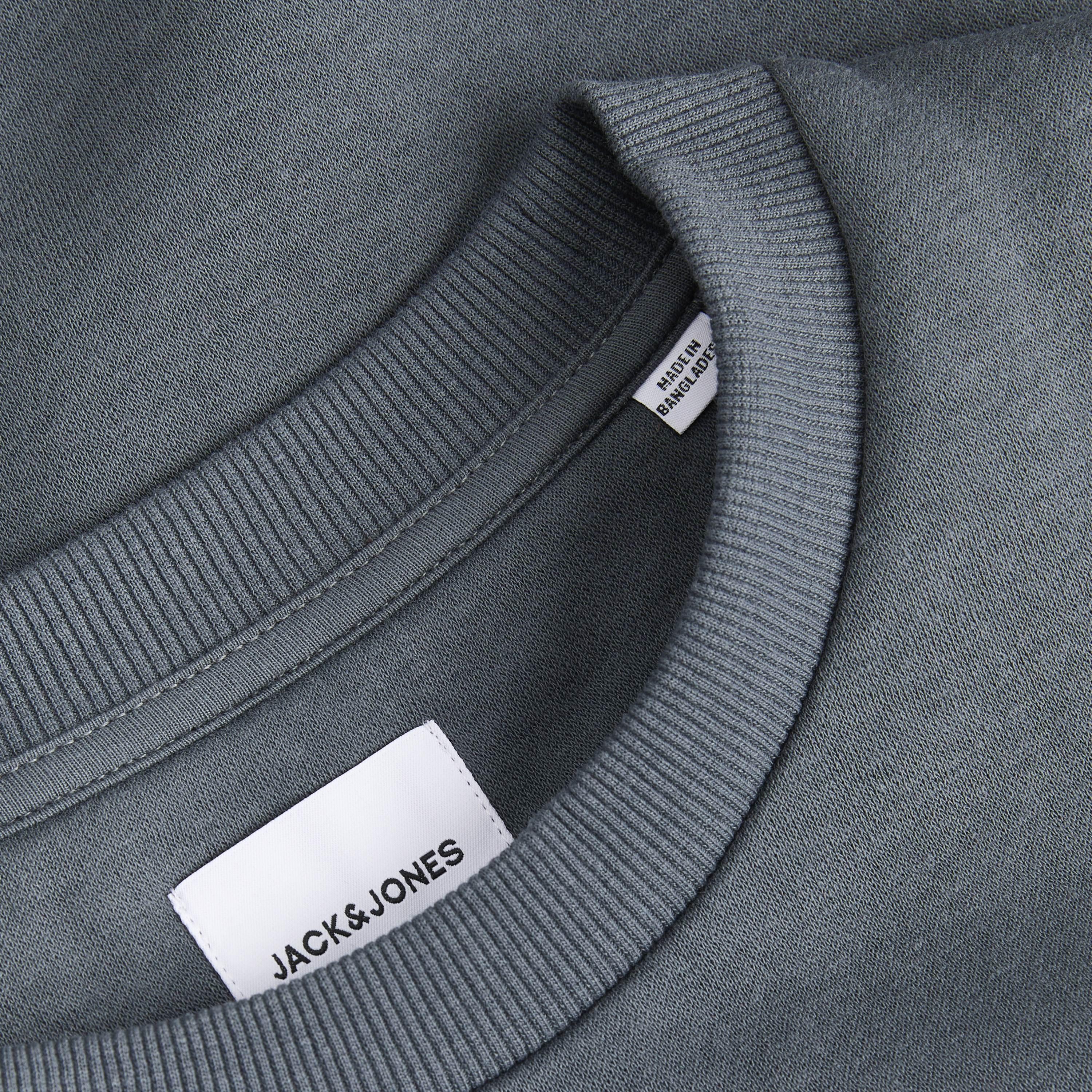 Jack & Jones Plain Crew Neck Long Sleeves Men's Sweatshirt-men-winterwear-hoodiesandsweatshirts-image-7