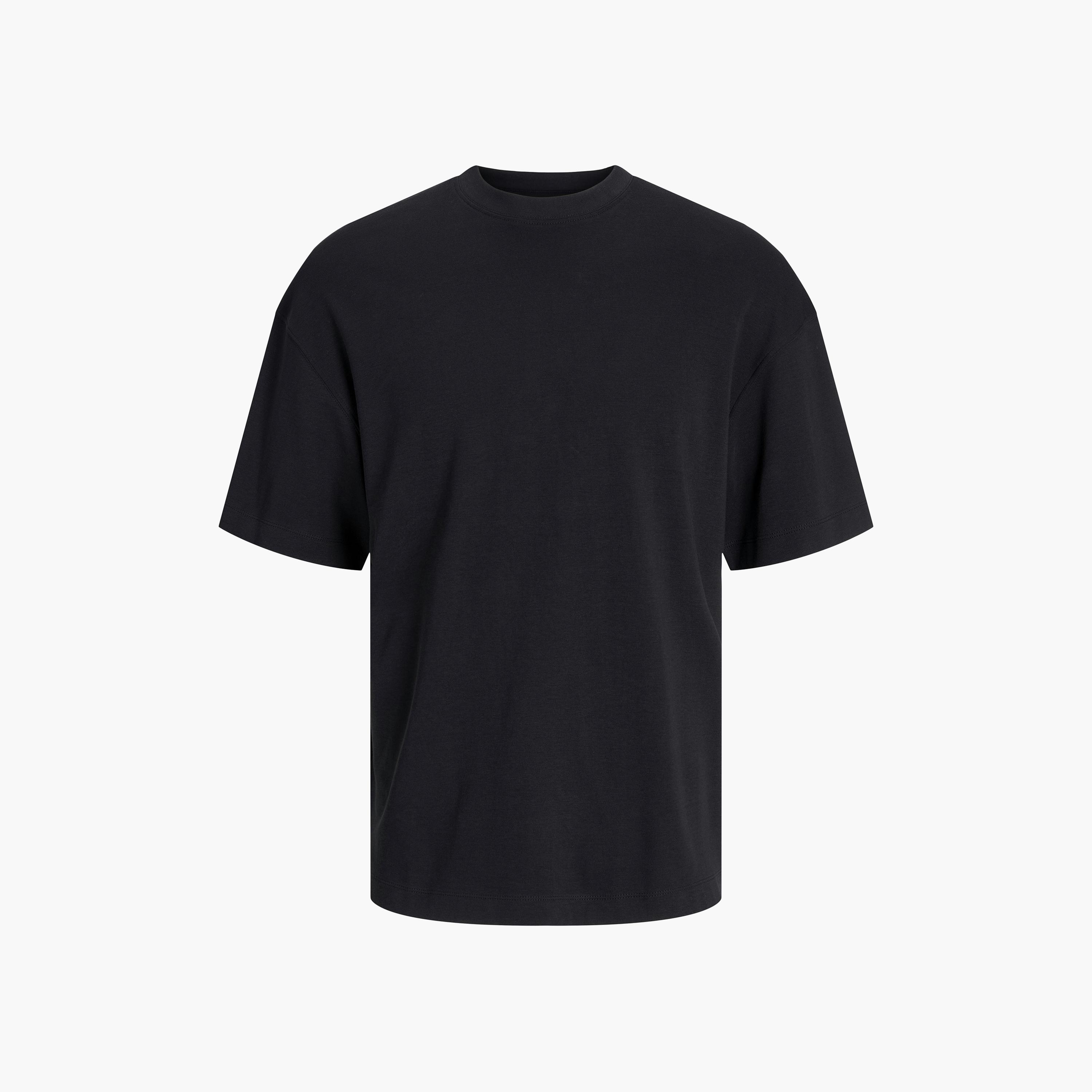 تيشرت رجالي سادة بياقة مستديرة وأكمام قصيرة من جاك آند جونز-men-clothing-tshirtsandpolos-tshirts-image-7