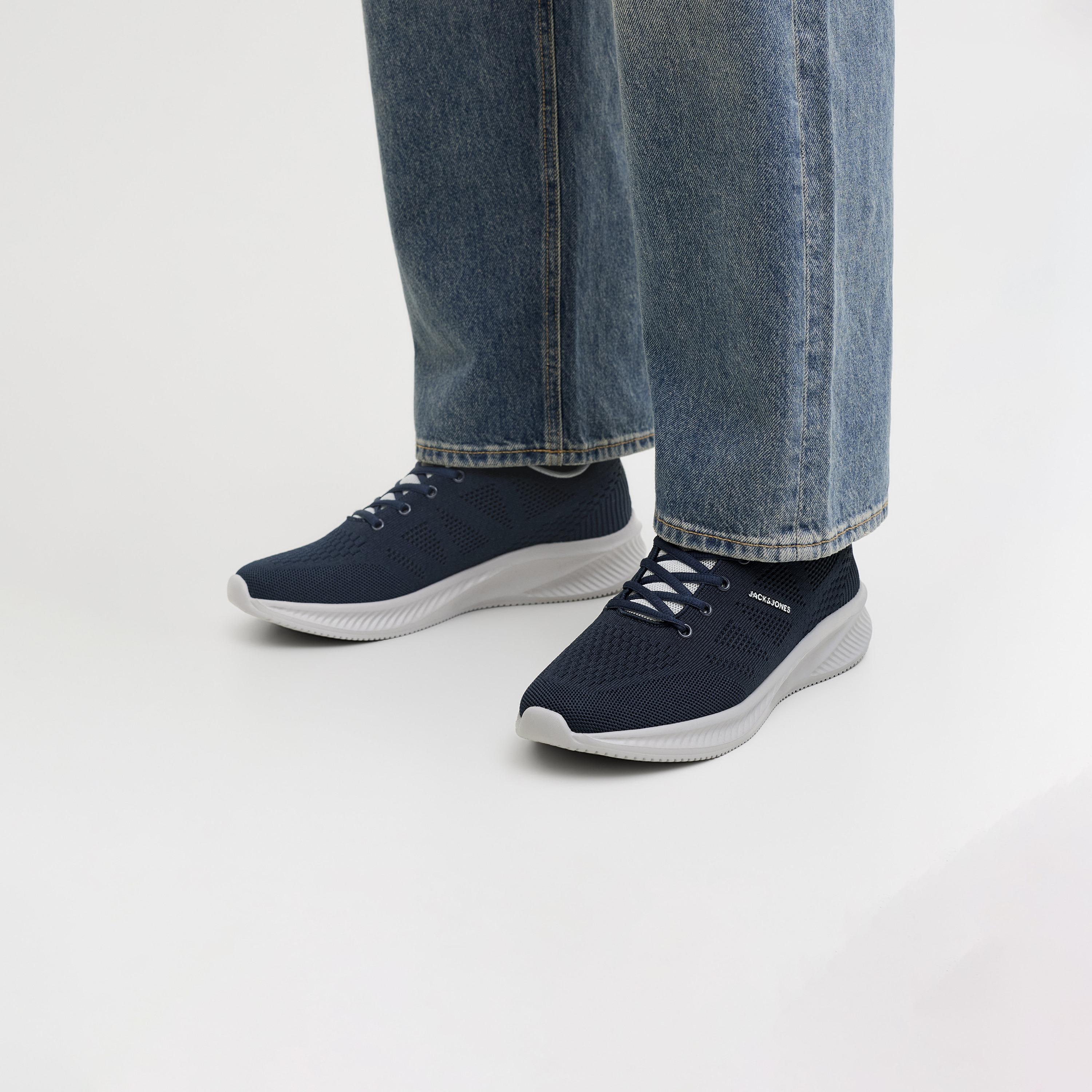 Jack & Jones Men's Lace-Up Low Ankle Sneakers | 12255906-men-shoes-sneakers-image-8
