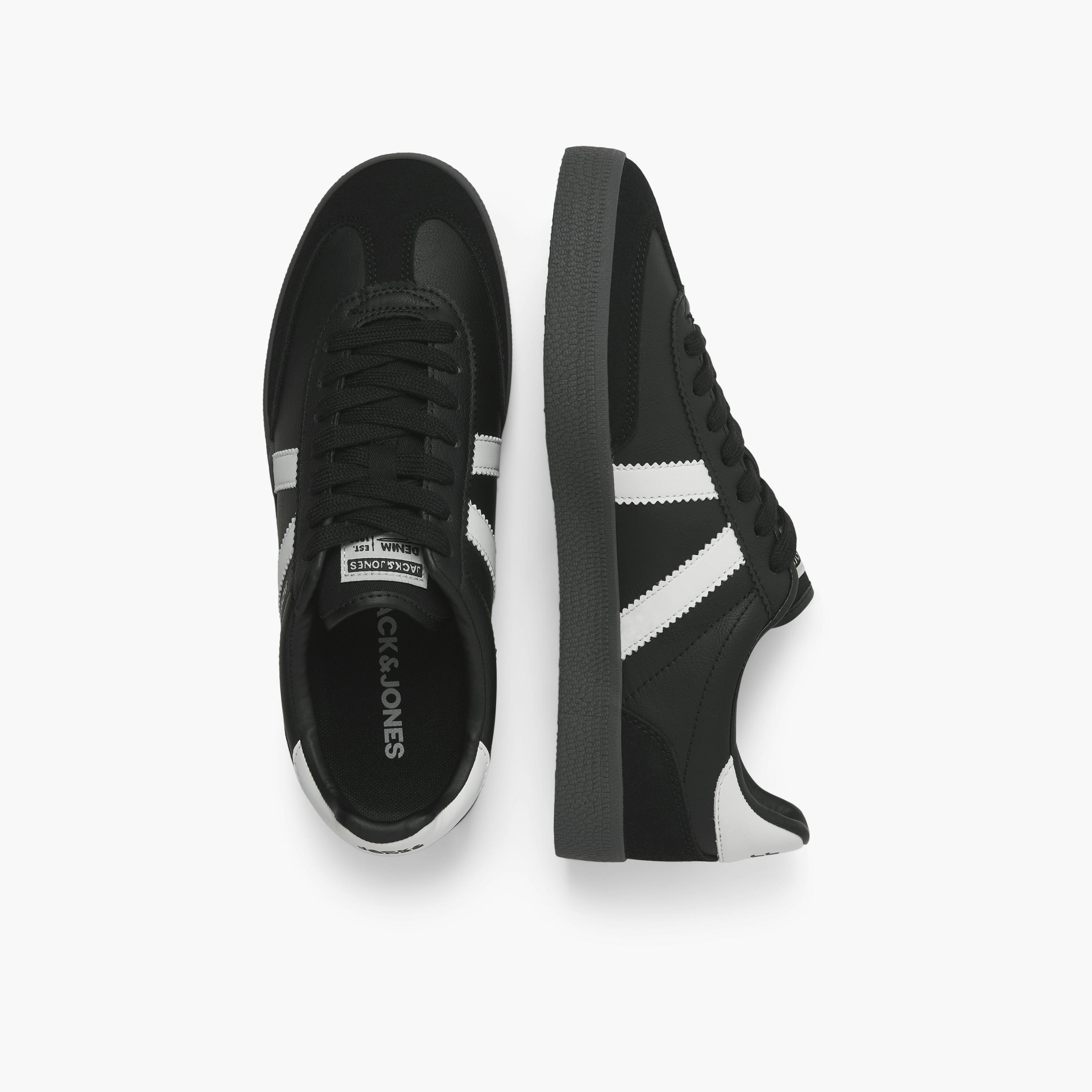 Jack & Jones Men's Lace-Up Low Ankle Sneakers | 12257190-men-shoes-sneakers-image-3