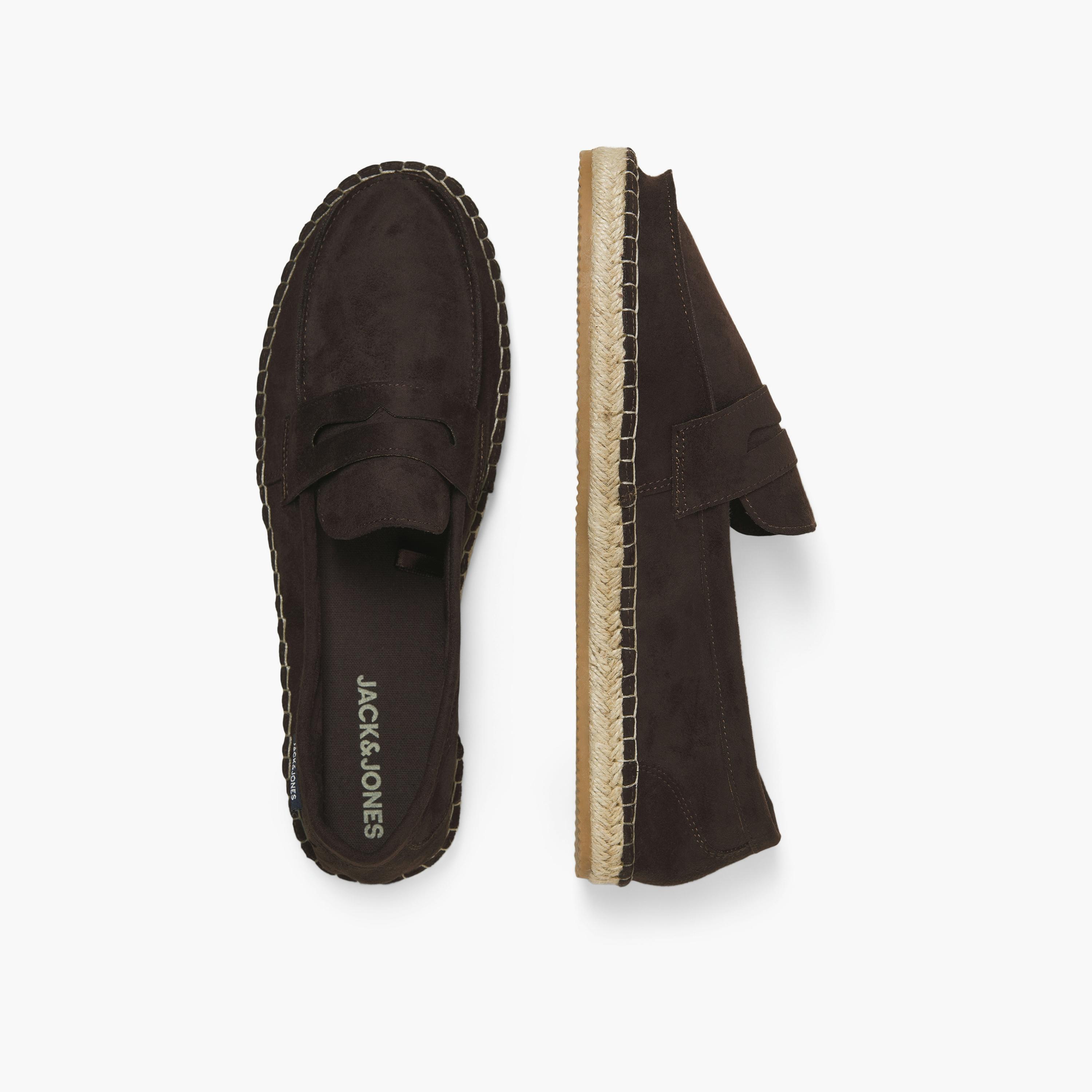 حذاء إسبادريل مسطح وسهل الارتداء رجالي من جاك آند جونز | 12257226-men-shoes-loafersandmoccasins-image-3