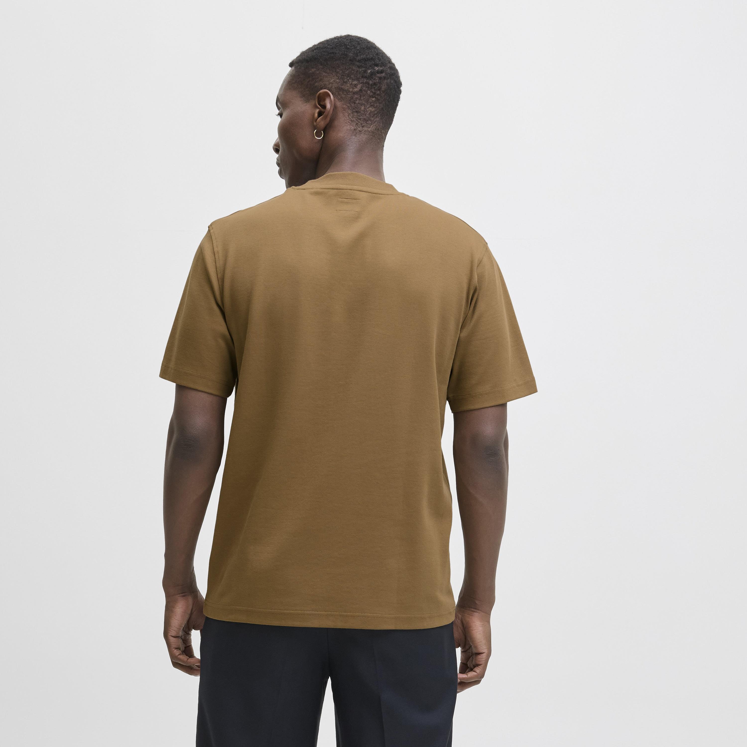 Jack & Jones Typographic Print Crew Neck Short Sleeves Men's T-Shirt-men-clothing-tshirtsandpolos-tshirts-image-4