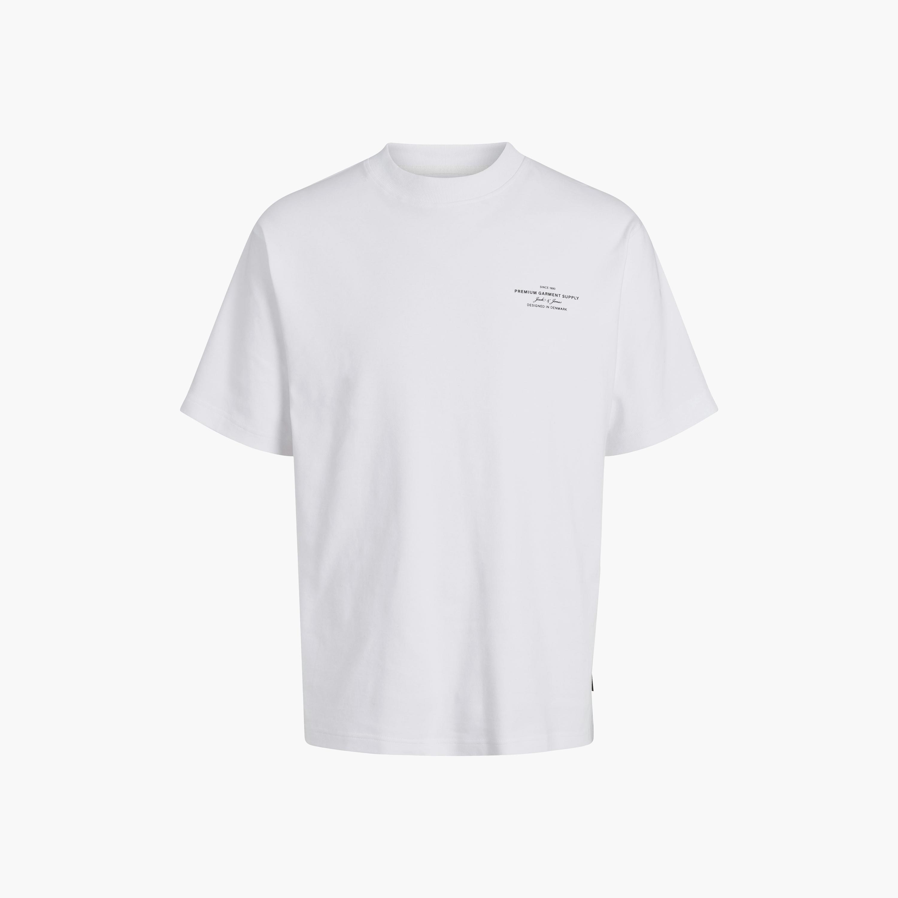 تيشرت رجالي بطبعة طبوغرافية وياقة مستديرة وأكمام قصيرة من جاك آند جونز-men-clothing-tshirtsandpolos-tshirts-image-14