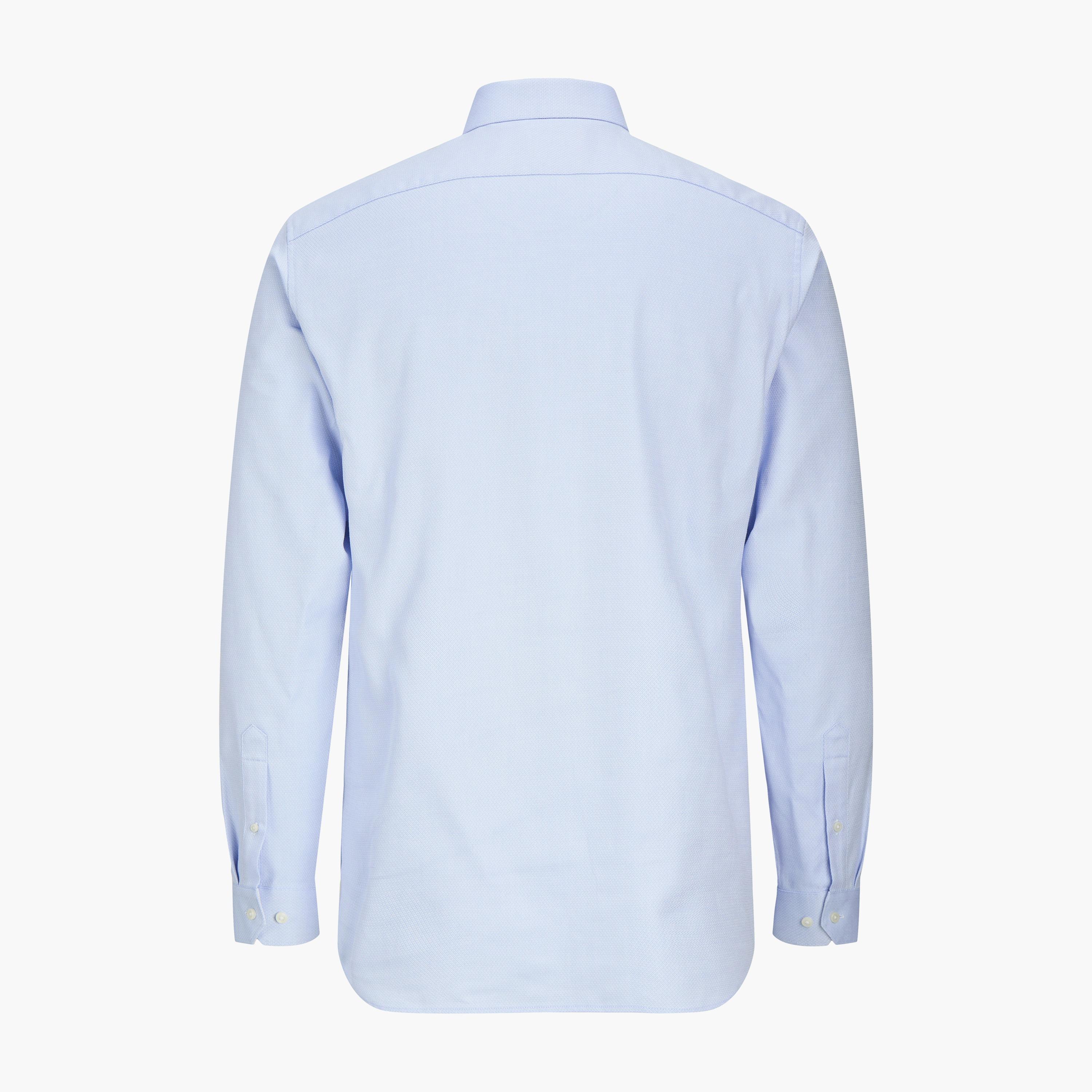 Jack & Jones Slim Fit Textured Spread Collar Long Sleeves Men's Shirt-men-clothing-shirts-image-8