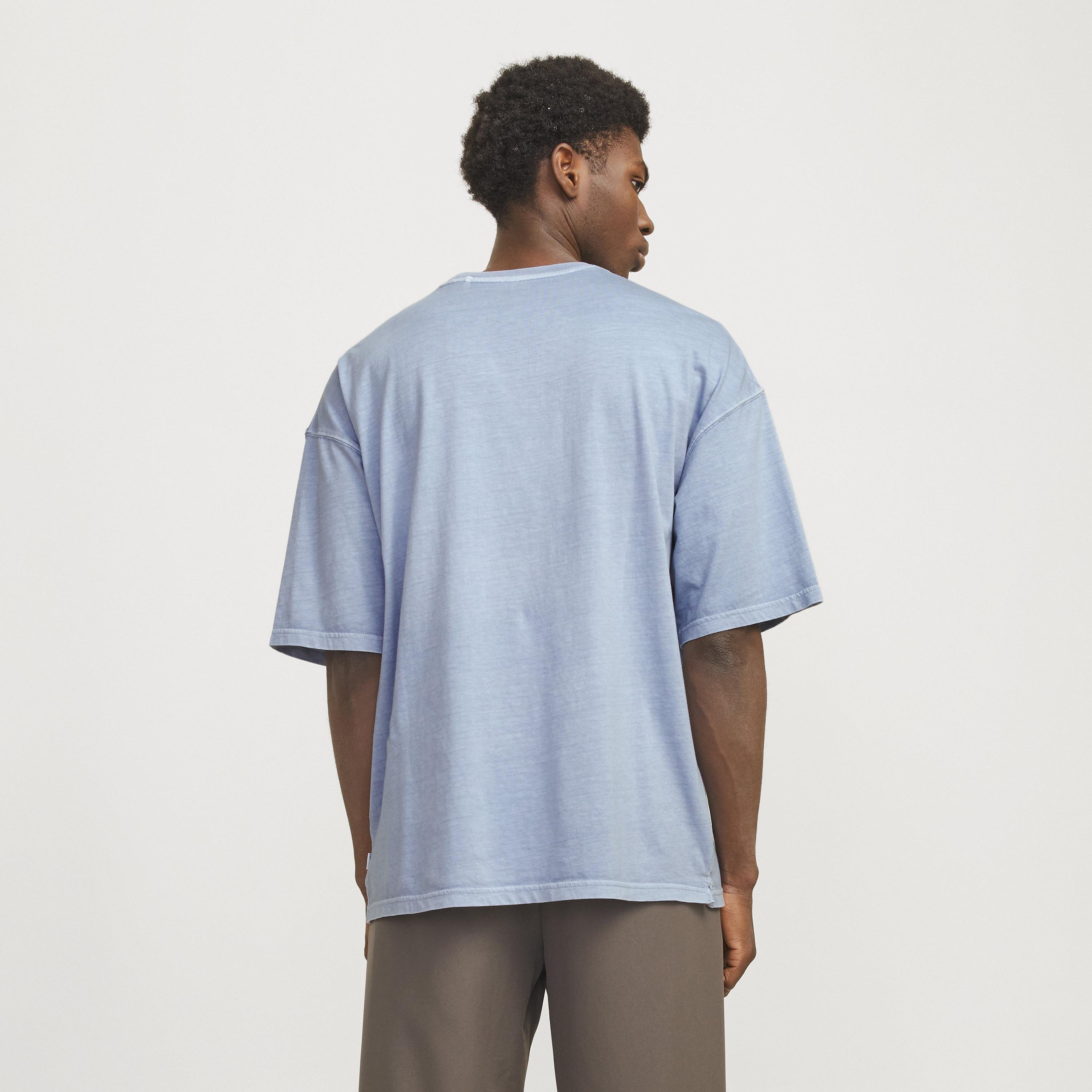 Jack & Jones Plain Round Neck Short Sleeves Men's T-Shirt-men-clothing-tshirtsandpolos-tshirts-image-11