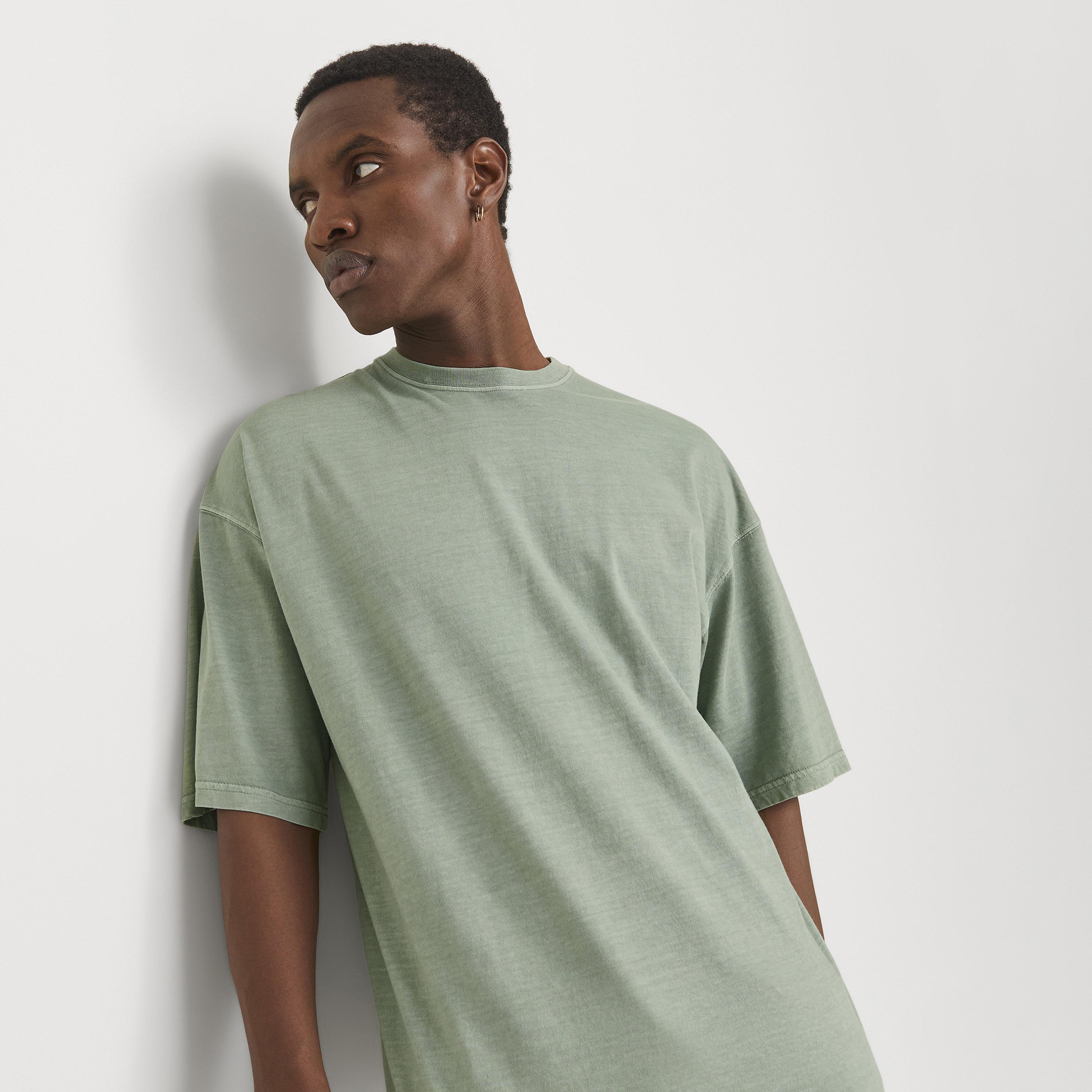 Jack & Jones Plain Round Neck Short Sleeves Men's T-Shirt-men-clothing-tshirtsandpolos-tshirts-image-3