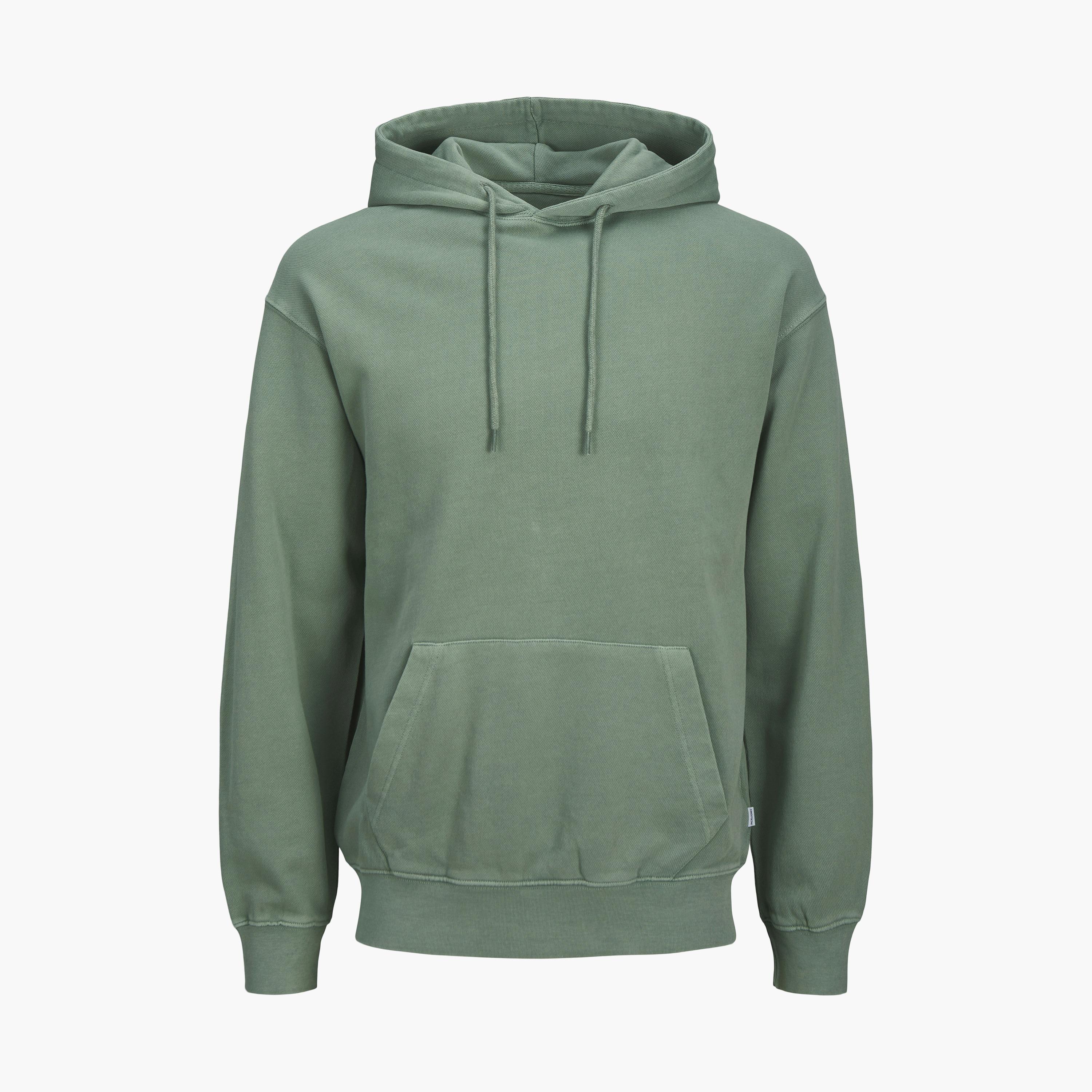 Jack & Jones Plain Hooded Neck Long Sleeves Men's Sweatshirt-men-winterwear-hoodiesandsweatshirts-image-6