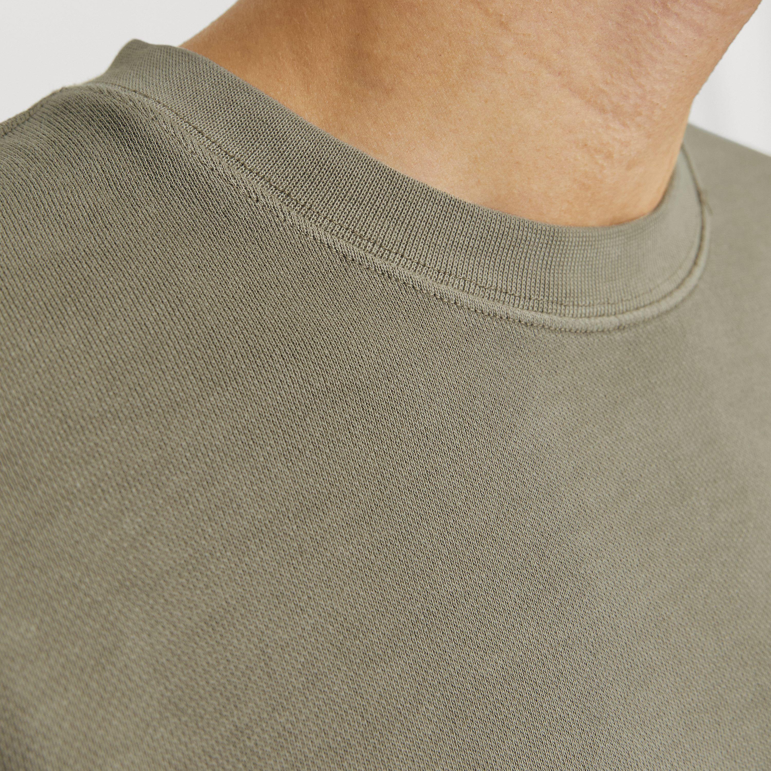 Jack & Jones Plain Crew Neck Long Sleeves Men's Sweatshirt-men-winterwear-hoodiesandsweatshirts-image-5
