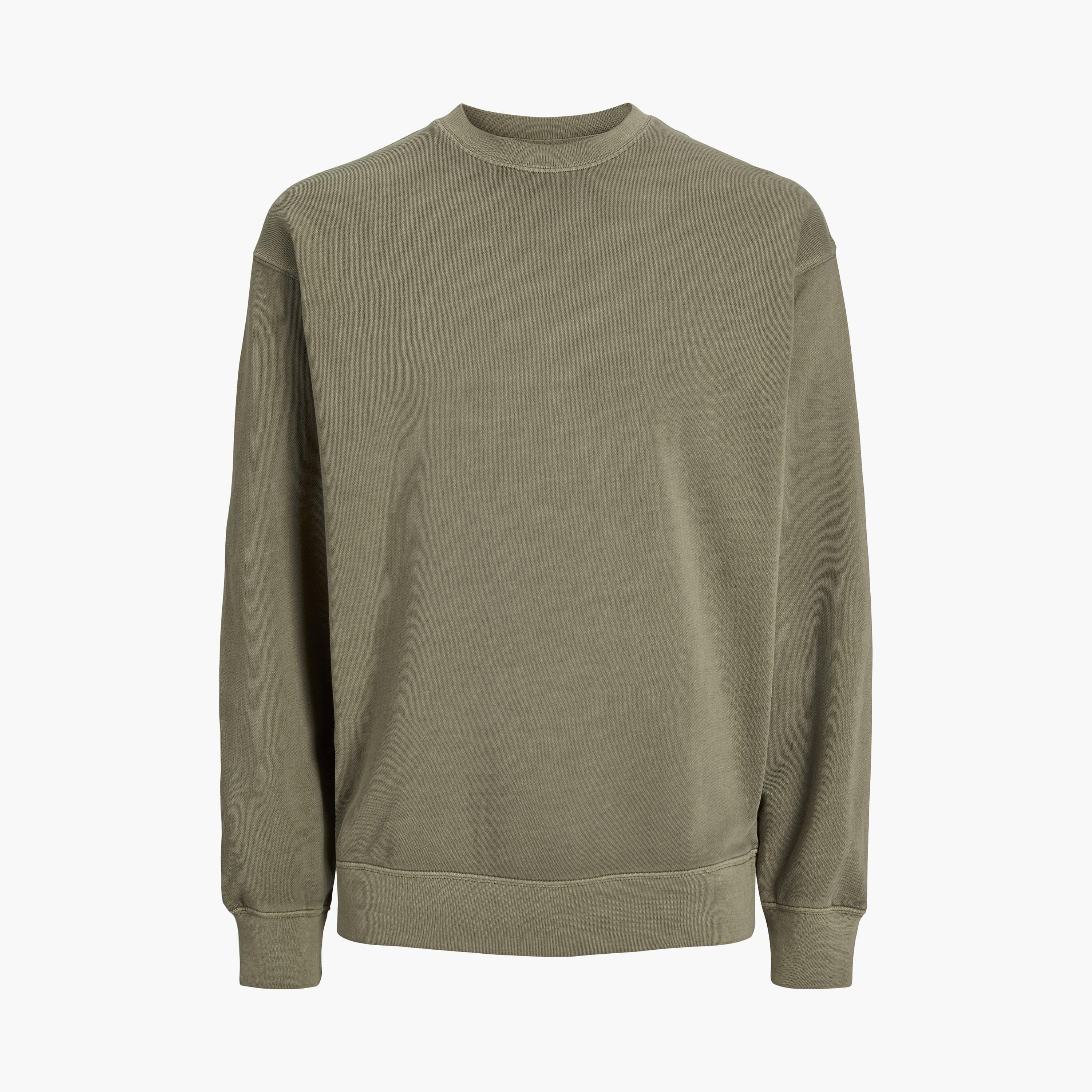 Jack & Jones Plain Crew Neck Long Sleeves Men's Sweatshirt-men-winterwear-hoodiesandsweatshirts-image-6