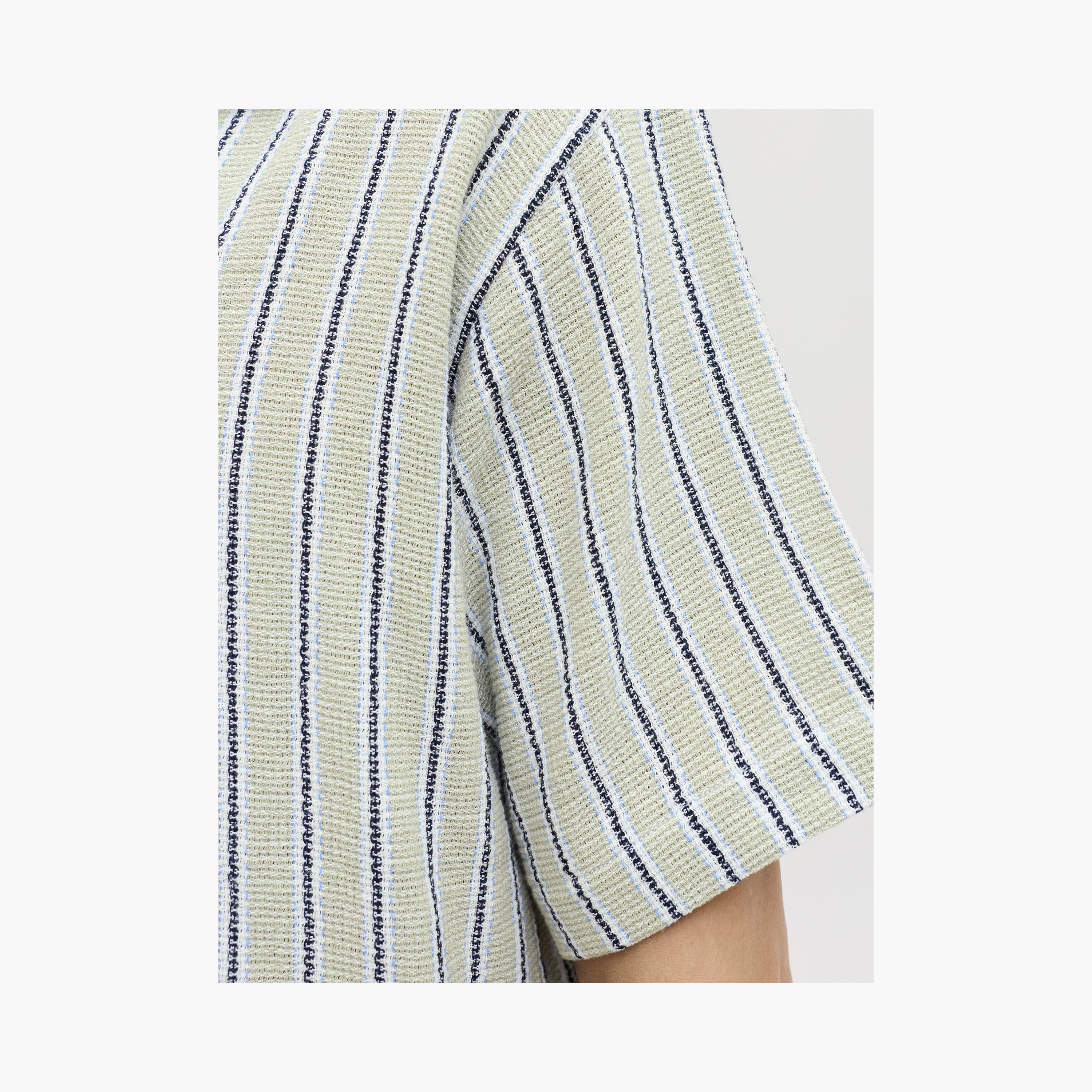 Jack & Jones Regular Fit Striped Resort Collar Short Sleeves Men's Shirt-men-clothing-shirts-image-20