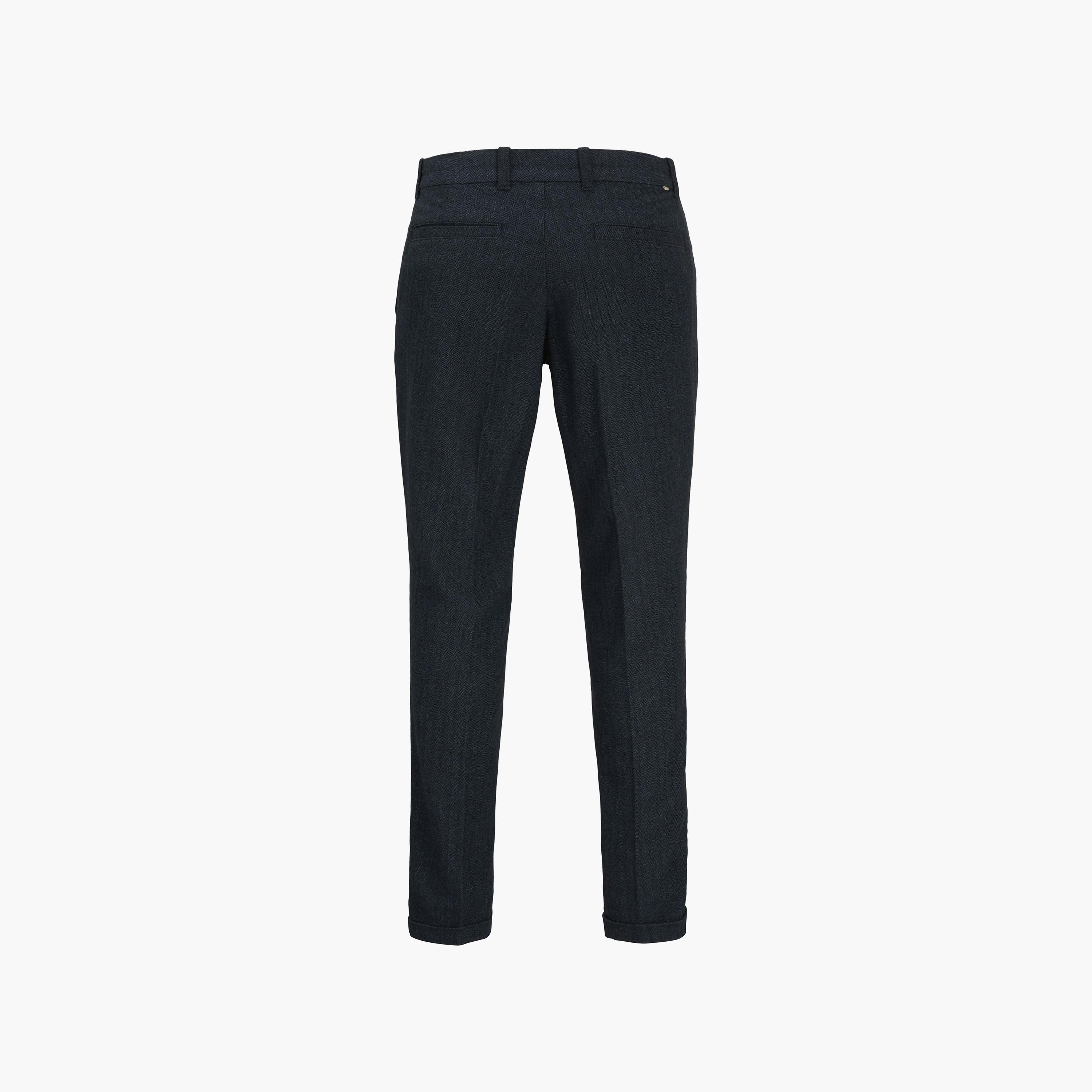 Jack & Jones Carrot Fit Plain Mid-Rise Men's Chinos-men-clothing-bottoms-trousersandchinos-chinos-image-8