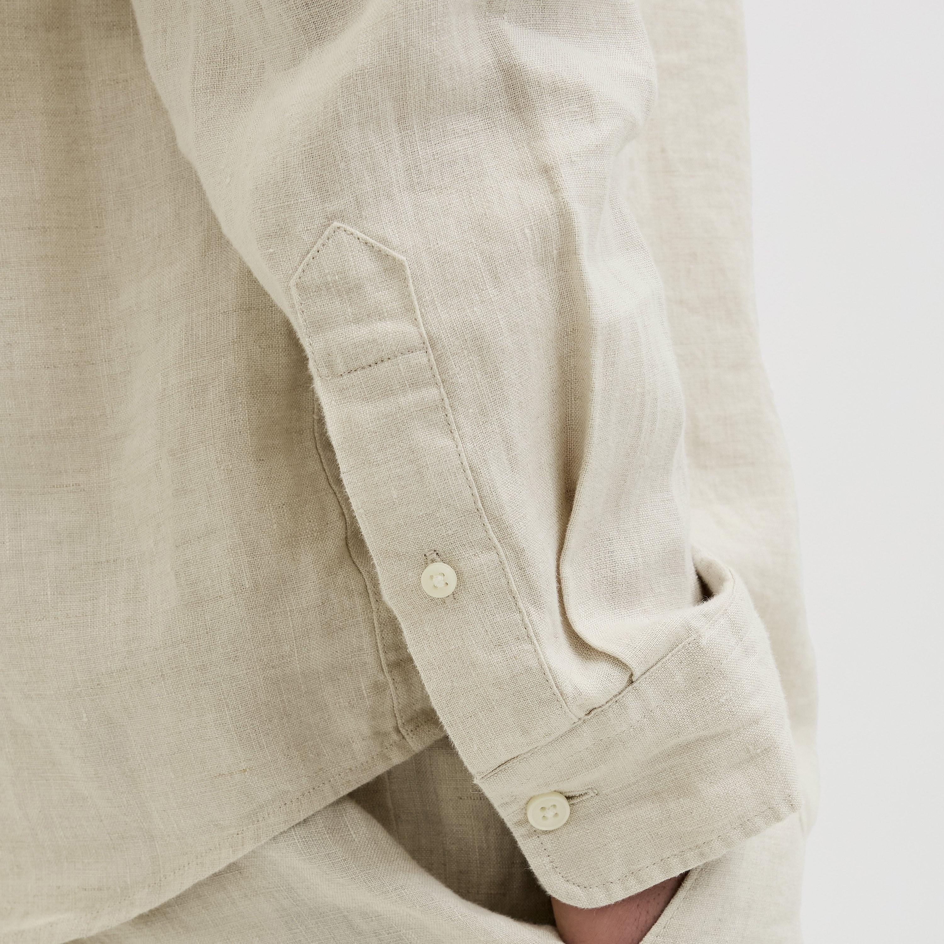 Jack & Jones Regular Fit Plain Spread Collar Long Sleeves Men's Shirt-men-clothing-shirts-image-5