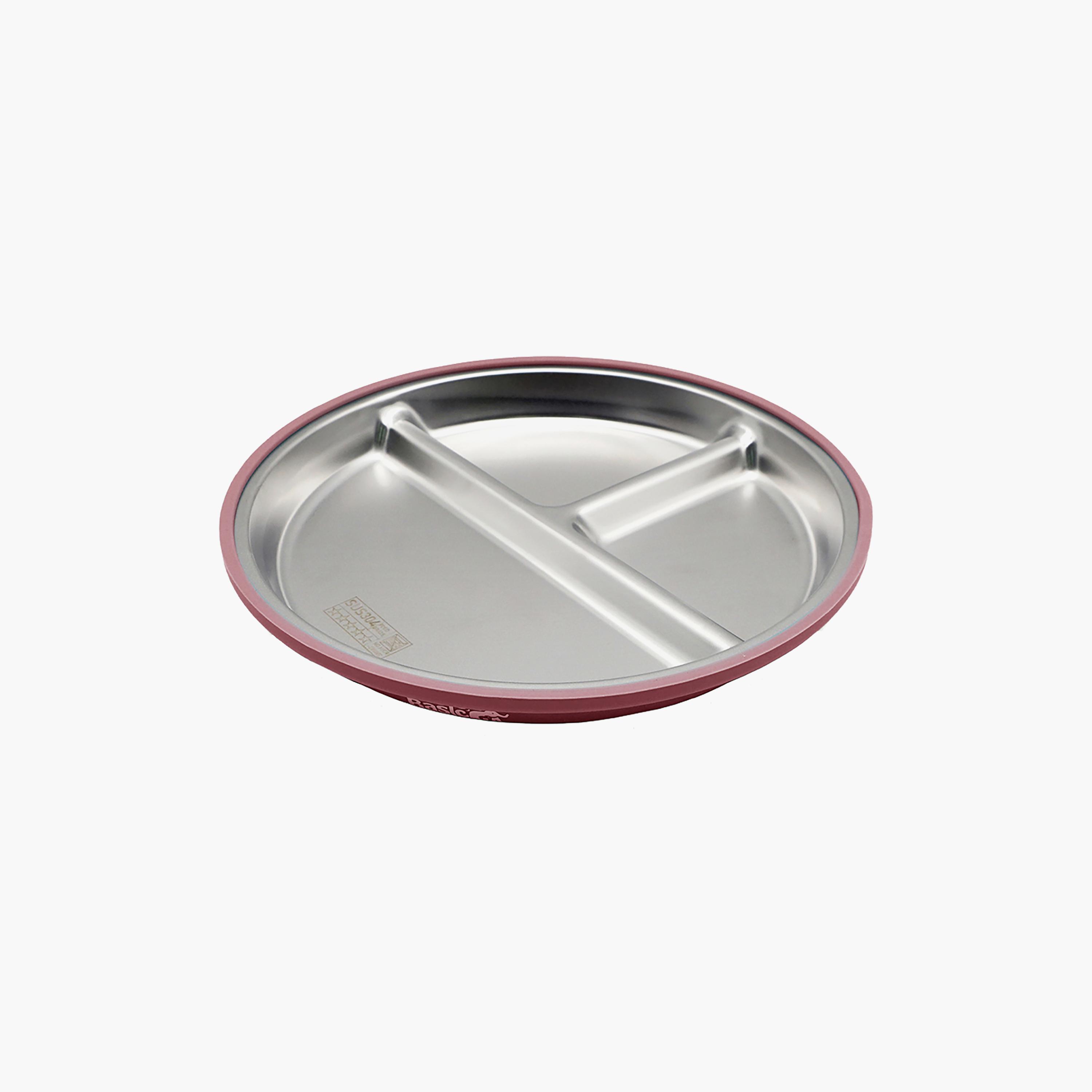 طقم أدوات ستانلس ستيل يشمل طبق وعاء وكوب 3 قطع من بيبيز بيزك-baby-feeding-mealtimeessentials-image-2