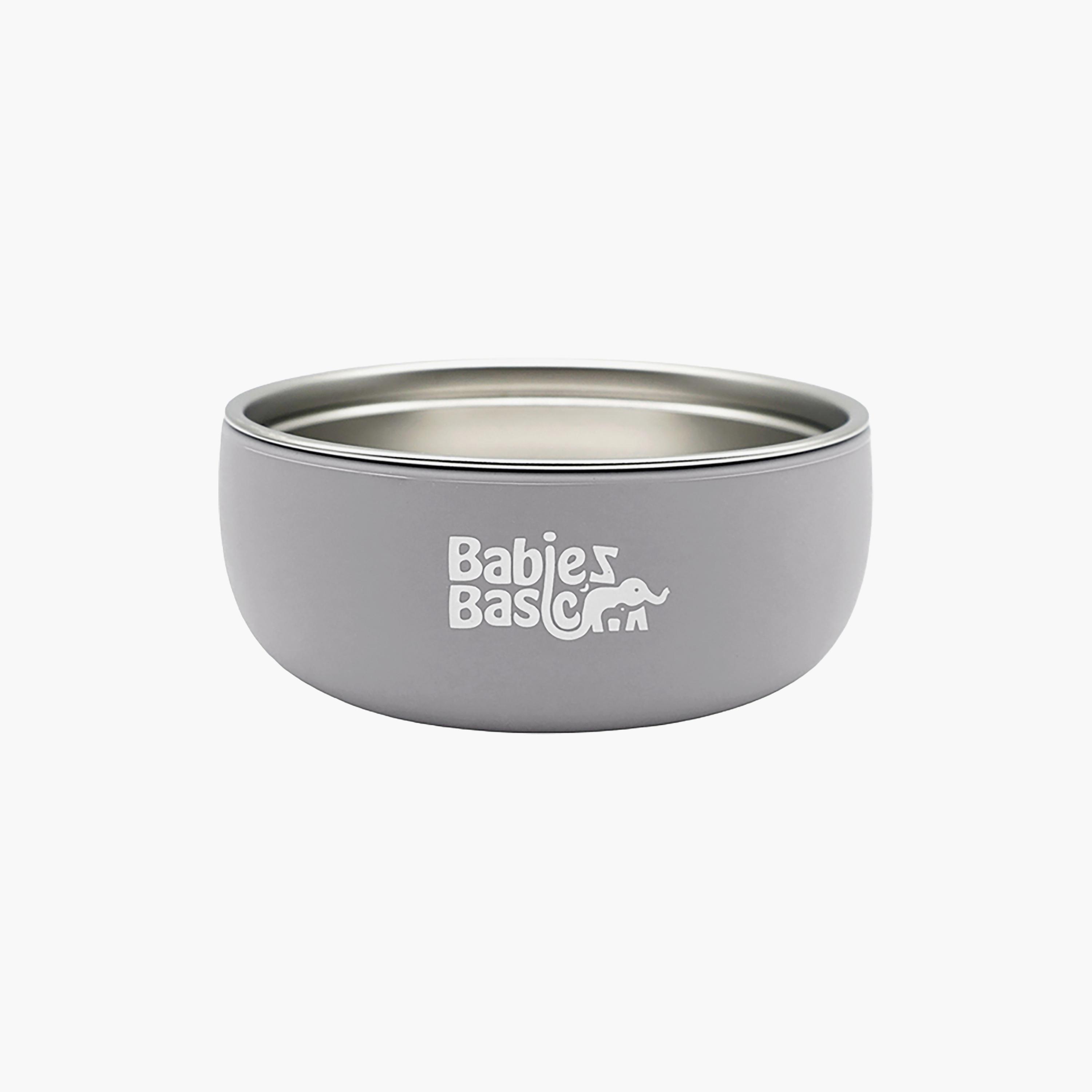 Babies Basic 3-Piece Stainless Steel Plate with Bowl & Cup-baby-feeding-mealtimeessentials-image-3