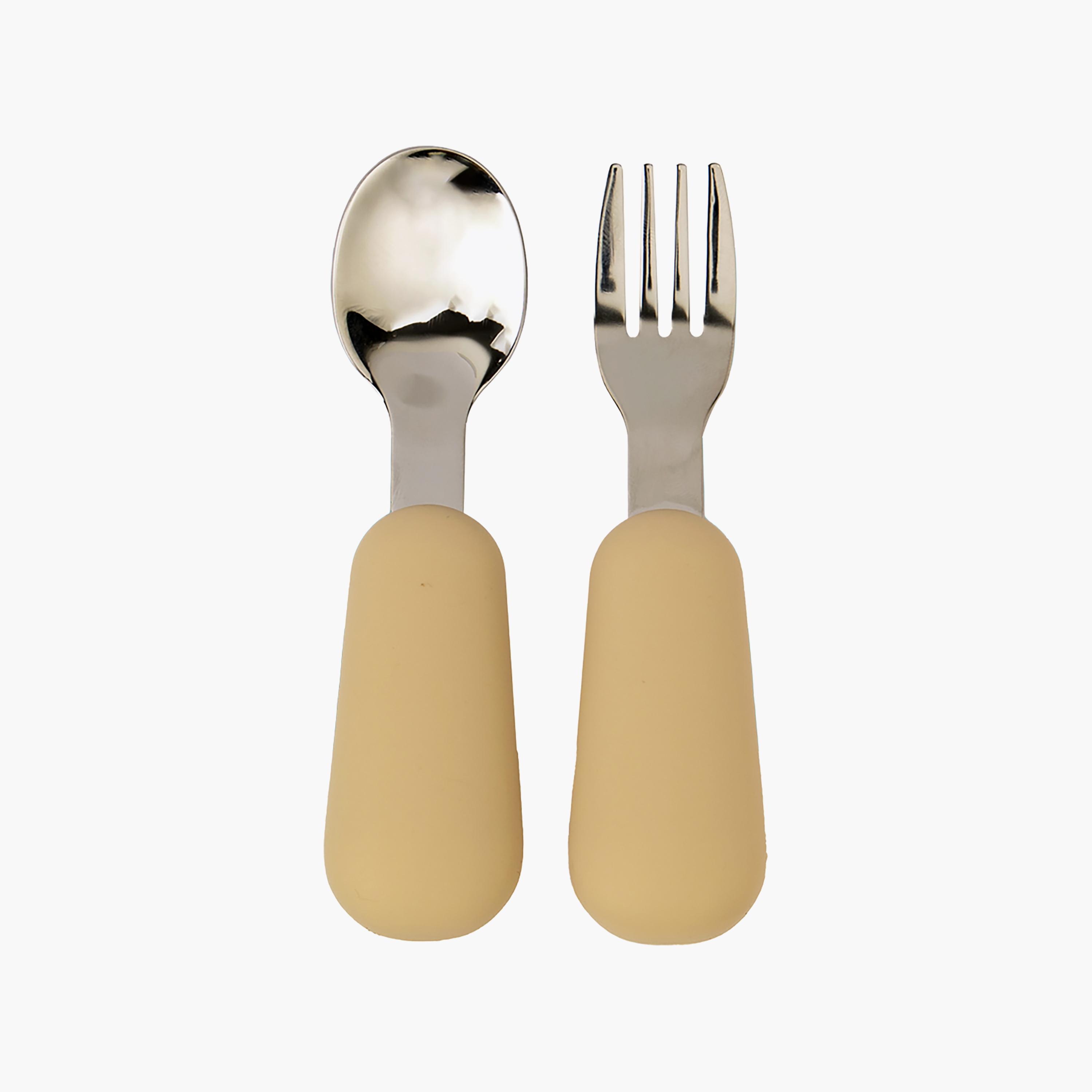 Babies Basic 5-Piece Stainless Steel Feeding Set with Silicone Sleeve-baby-feeding-mealtimeessentials-image-7