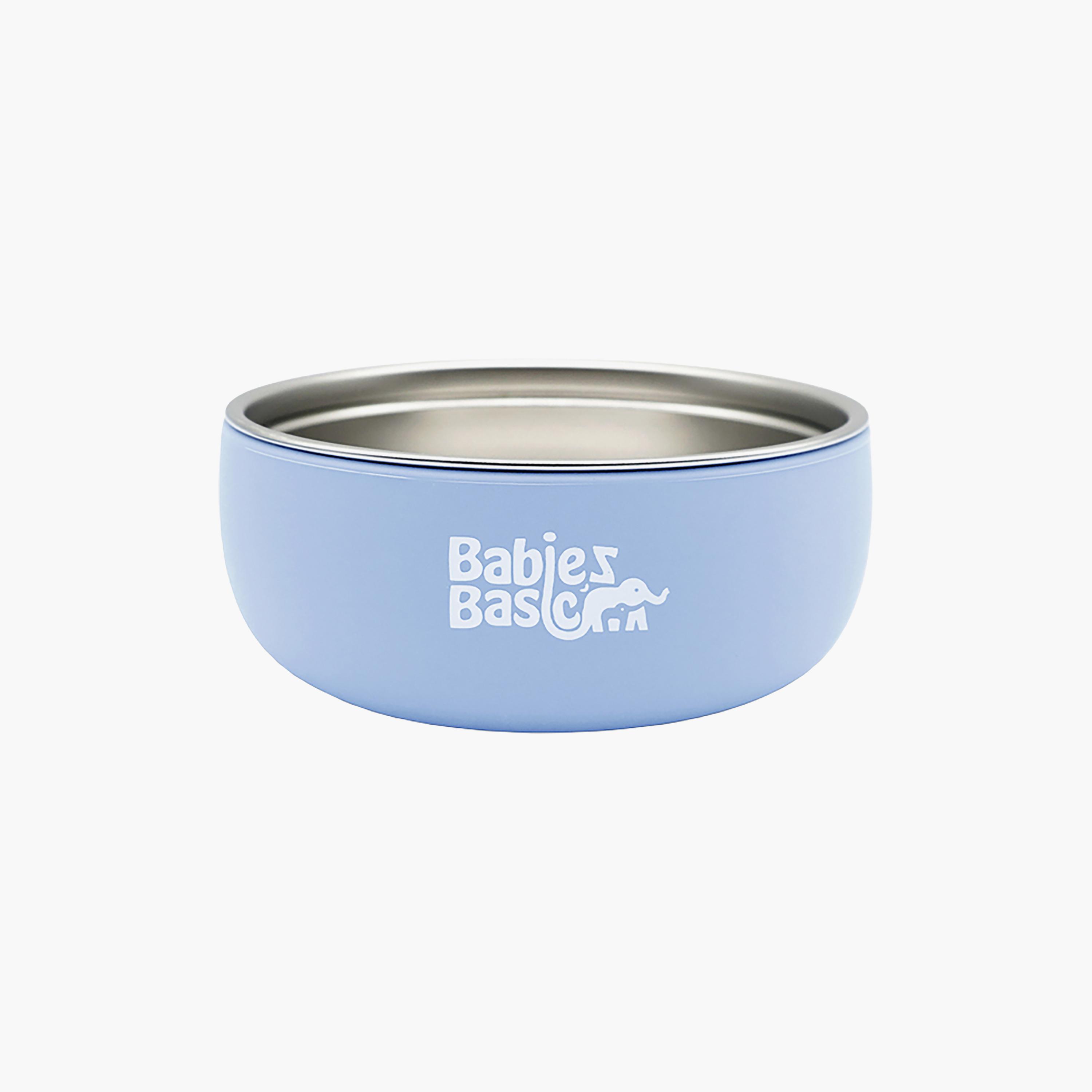 Babies Basic 5-Piece Stainless Steel Feeding Set with Silicone Sleeve-baby-feeding-mealtimeessentials-image-5