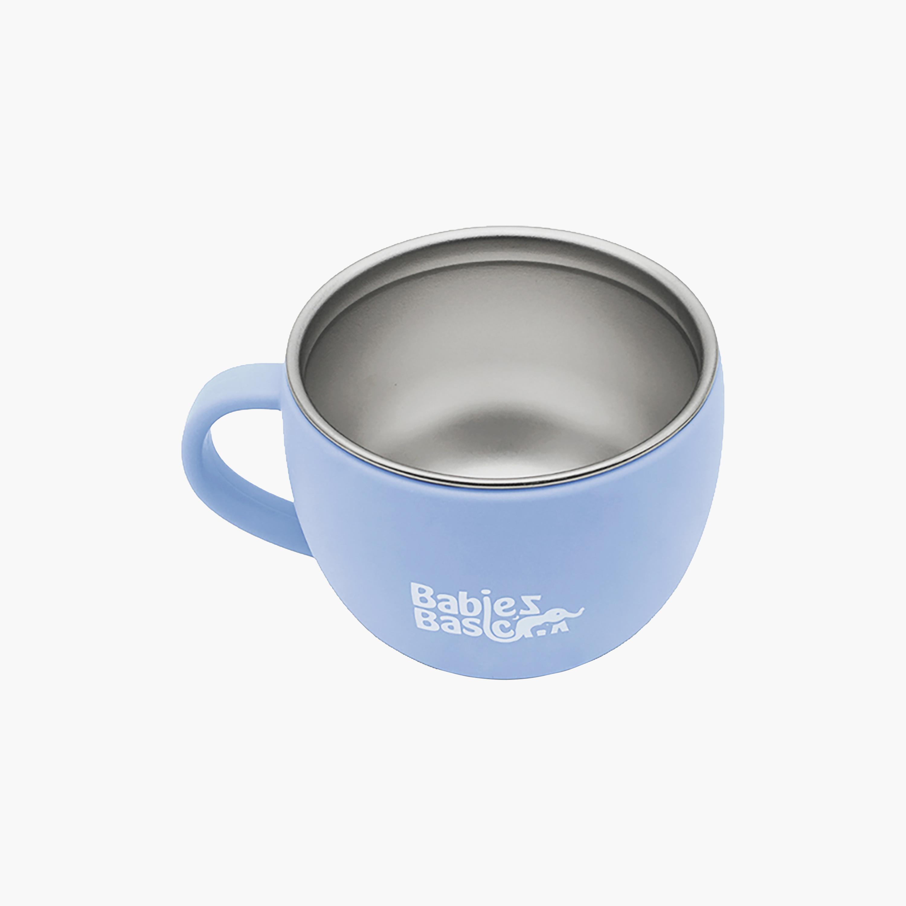 Babies Basic 5-Piece Stainless Steel Feeding Set with Silicone Sleeve-baby-feeding-mealtimeessentials-image-6