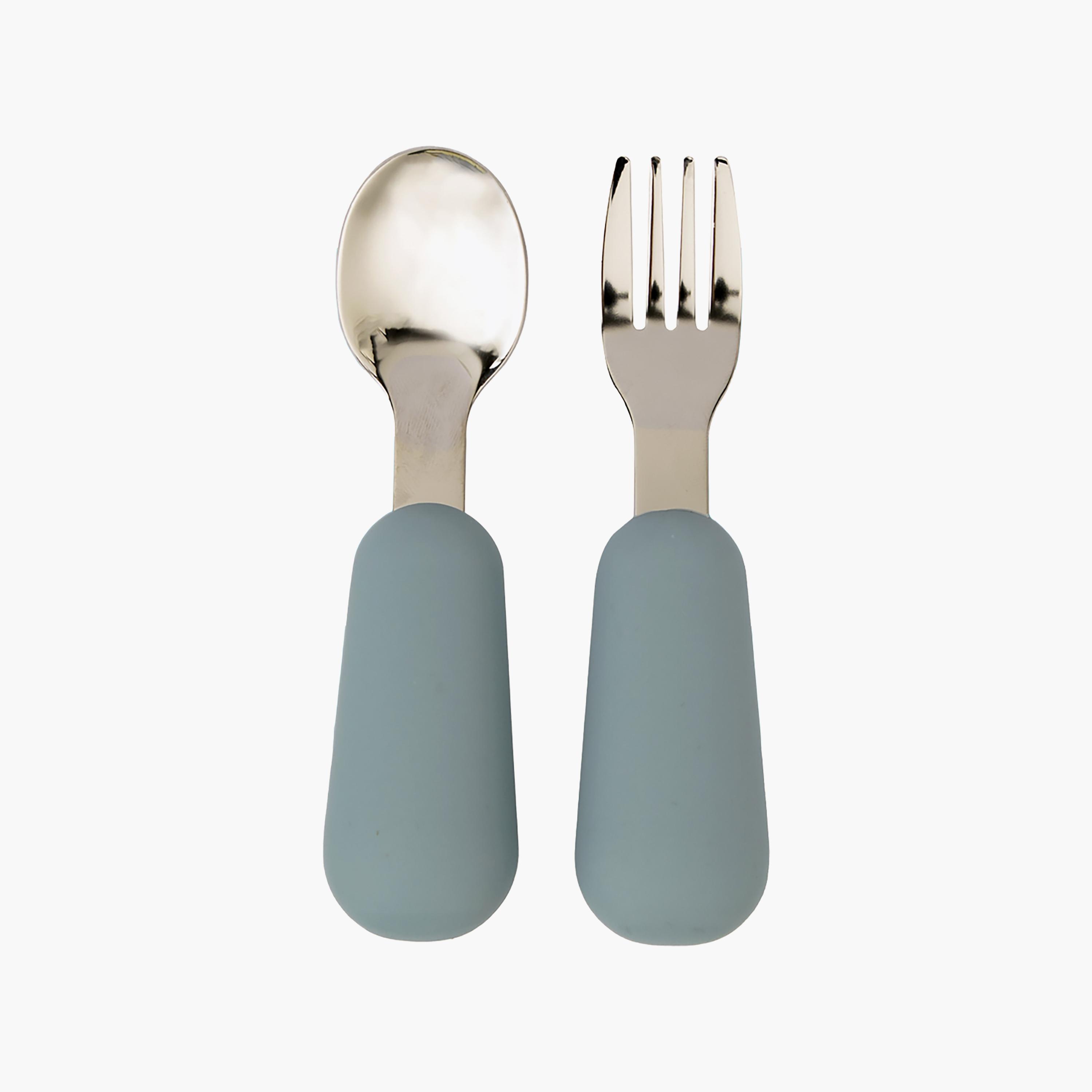 Babies Basic 5-Piece Stainless Steel Feeding Set with Silicone Sleeve-baby-feeding-mealtimeessentials-image-7