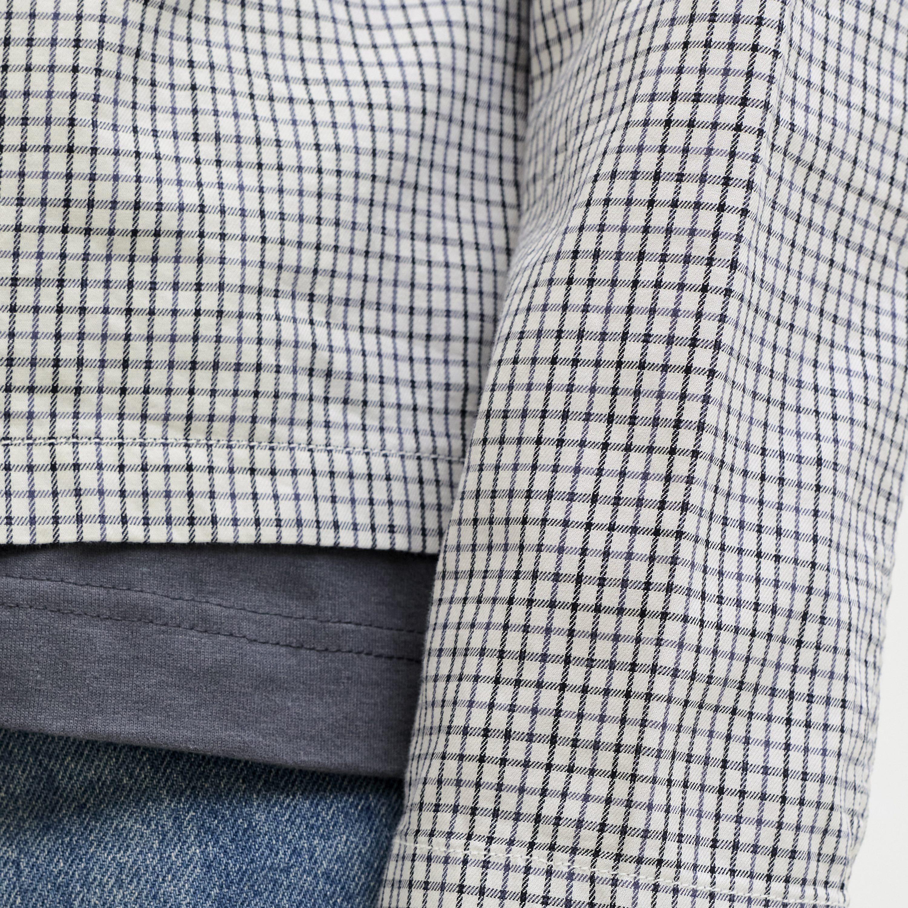 Jack & Jones Loose Fit Checked Spread Collar Long Sleeves Men's Shirt-men-clothing-shirts-image-5