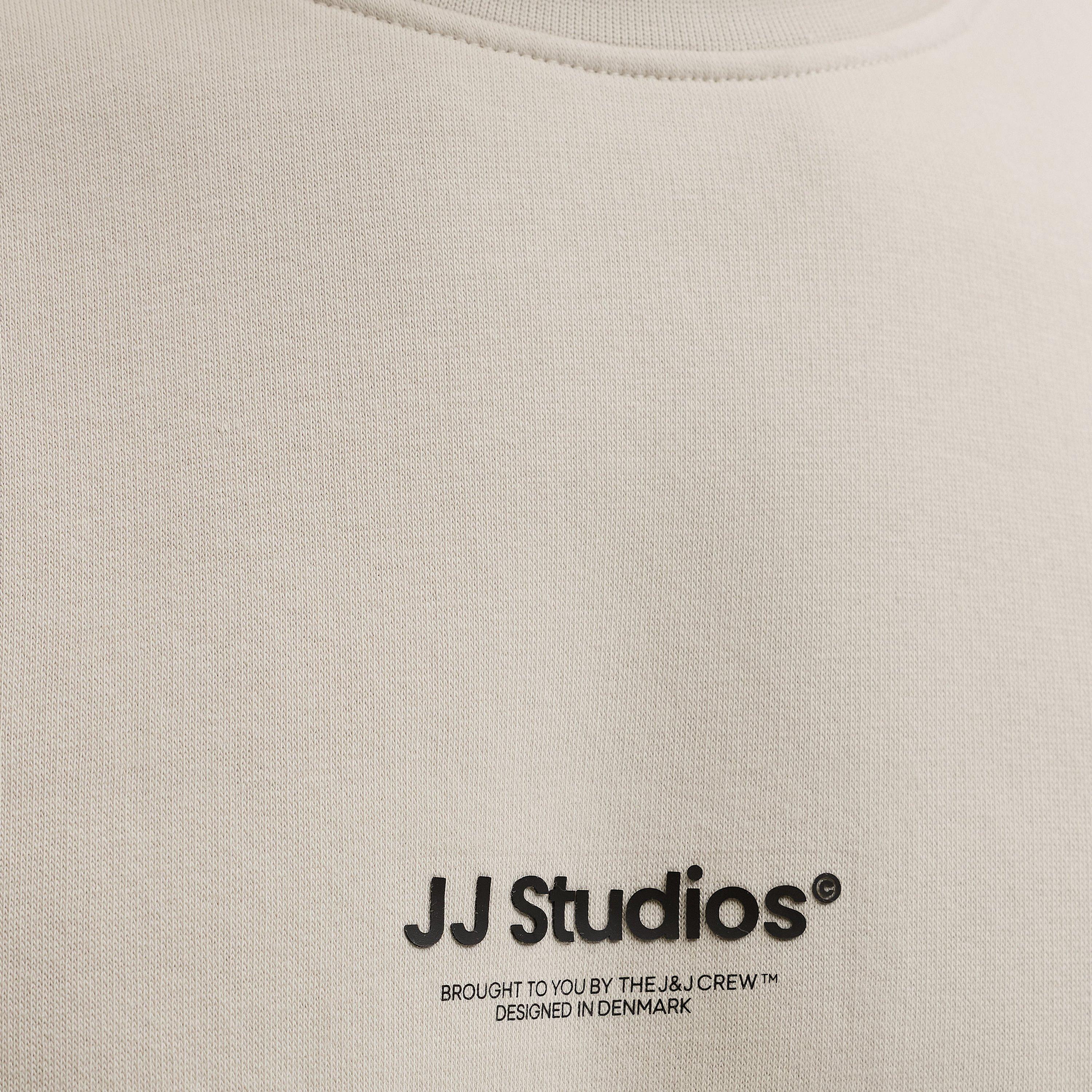 Jack & Jones Plain Crew Neck Long Sleeves Men's Sweatshirt-men-winterwear-hoodiesandsweatshirts-image-6