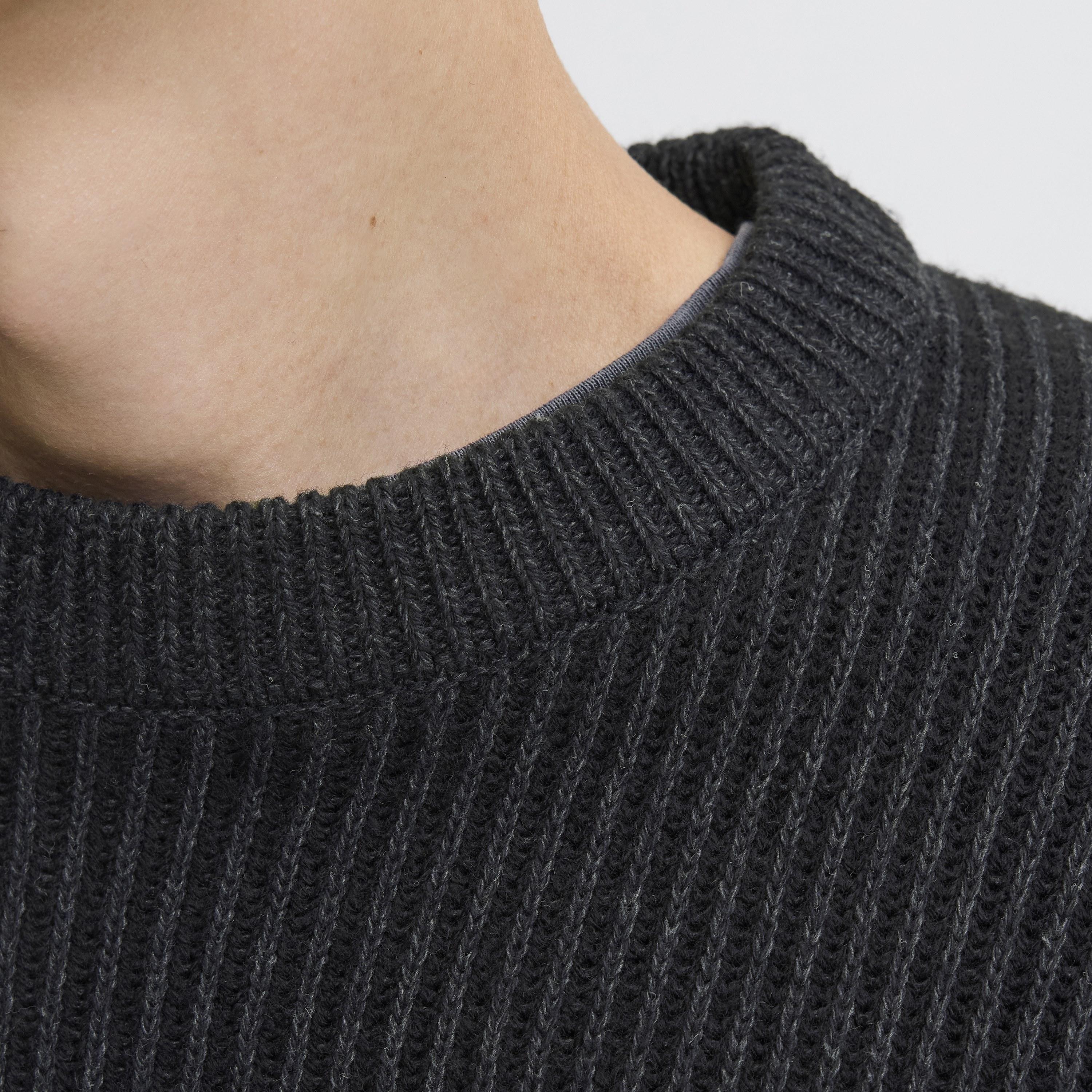 Jack & Jones Ribbed Crew Neck Long Sleeves Men's Pullover-men-clothing-sweatersandpullovers-image-6