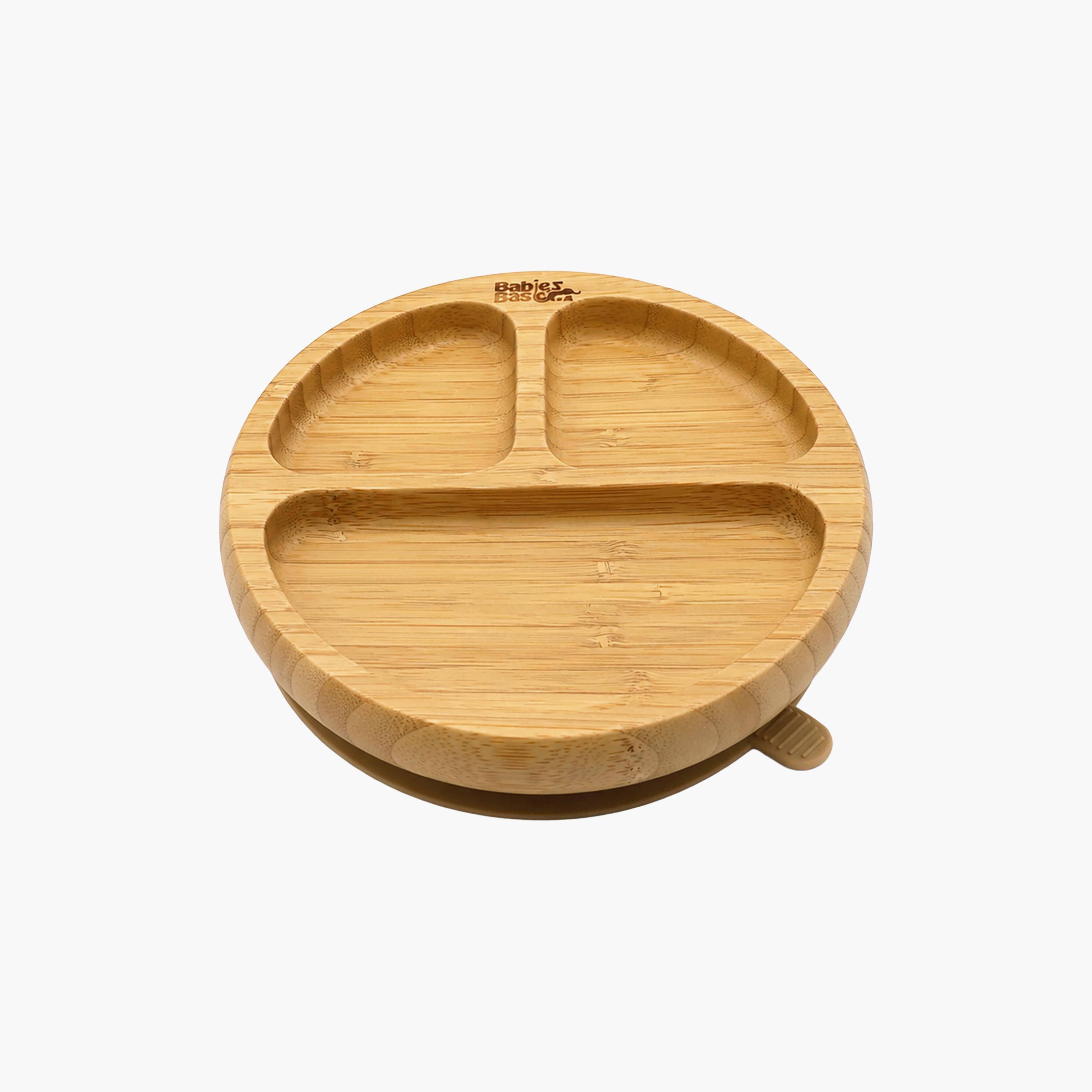 Babies Basic 3-Piece Bamboo Plate with Bowl & Spoon-baby-feeding-mealtimeessentials-image-2