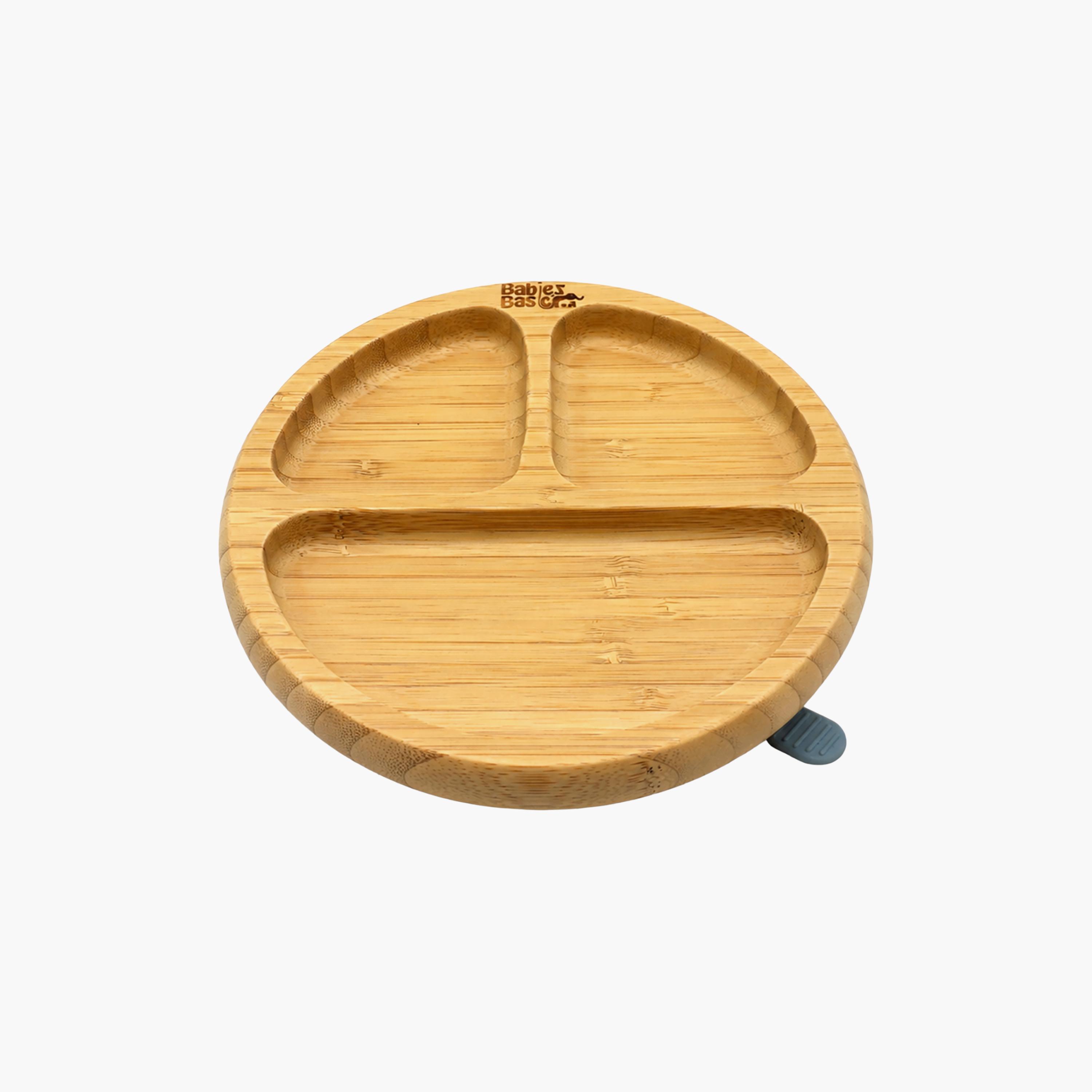Babies Basic 3-Piece Bamboo Plate with Bowl & Spoon-baby-feeding-mealtimeessentials-image-2