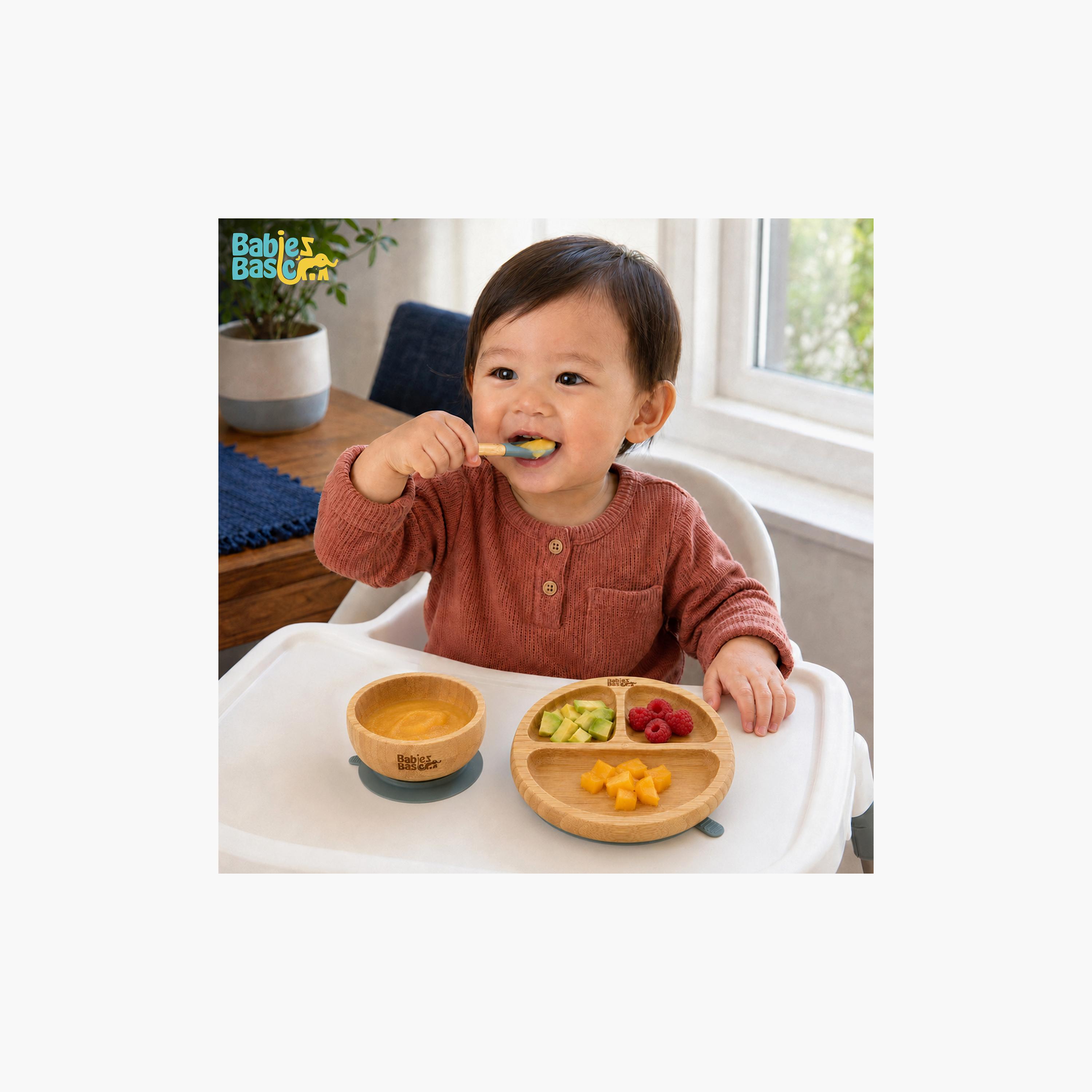Babies Basic 3-Piece Bamboo Plate with Bowl & Spoon-baby-feeding-mealtimeessentials-image-5