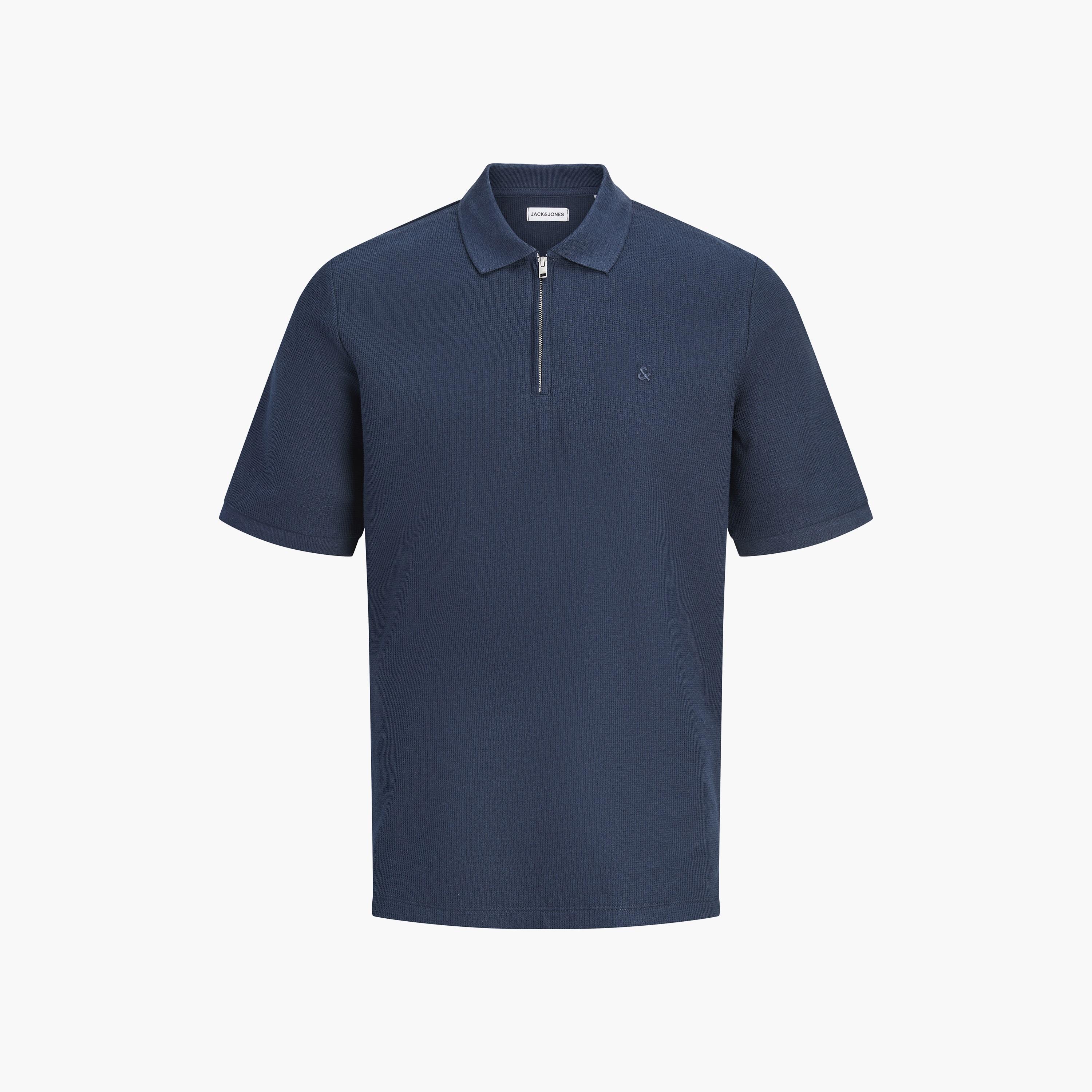 تيشيرت بولو رجالي بملمس مميز وأكمام قصيرة من جاك آند جونز-men-clothing-tshirtsandpolos-polos-image-7