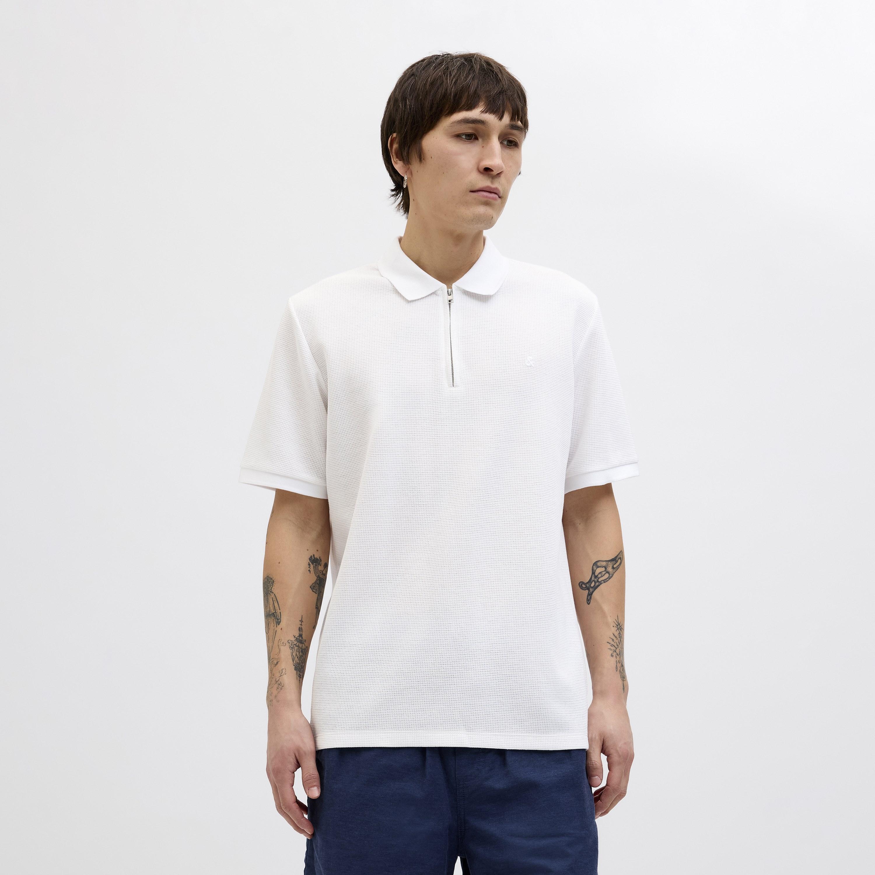 Jack & Jones Textured Short Sleeves Men's Polo T-Shirt-men-clothing-tshirtsandpolos-polos-image-1