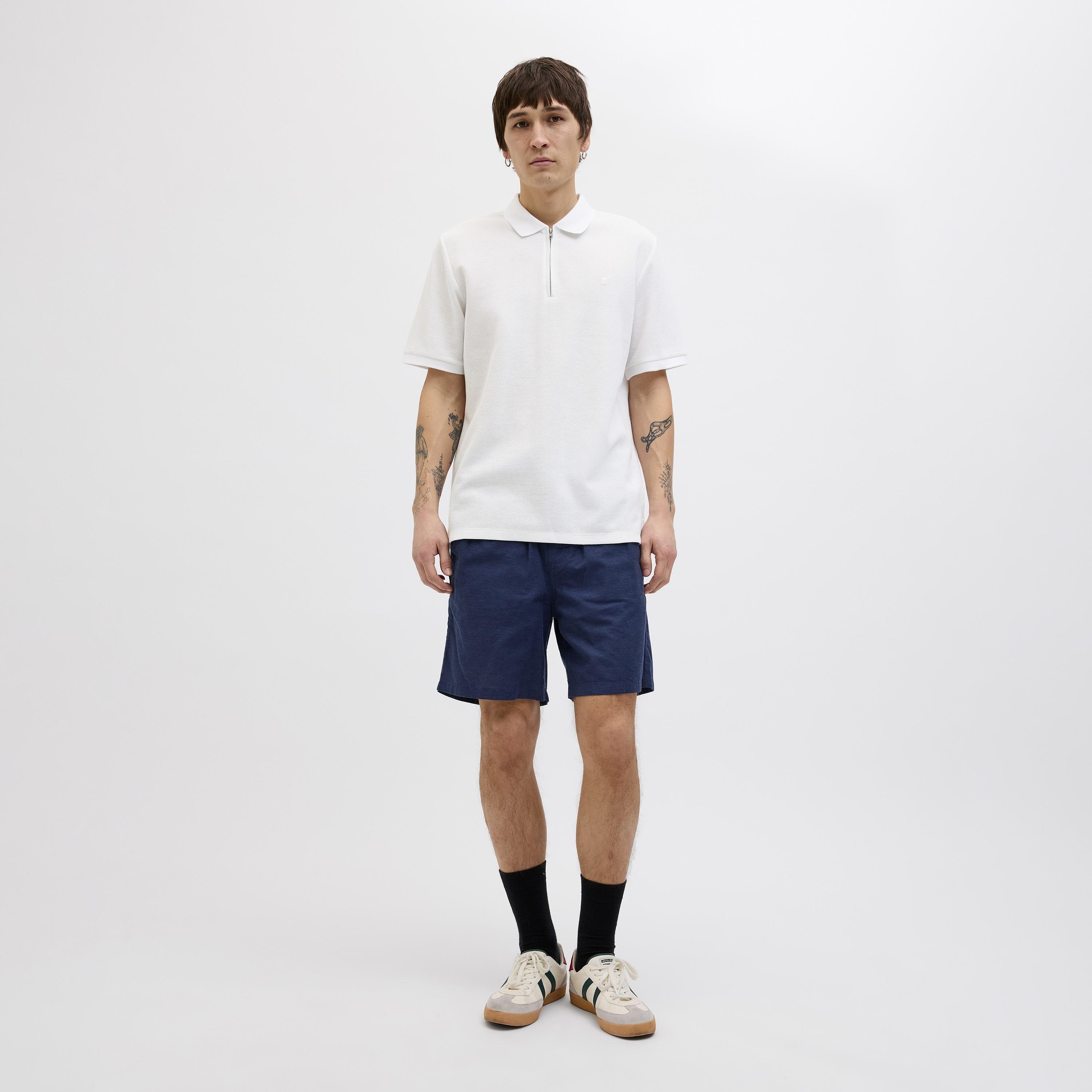 Jack & Jones Textured Short Sleeves Men's Polo T-Shirt-men-clothing-tshirtsandpolos-polos-image-2