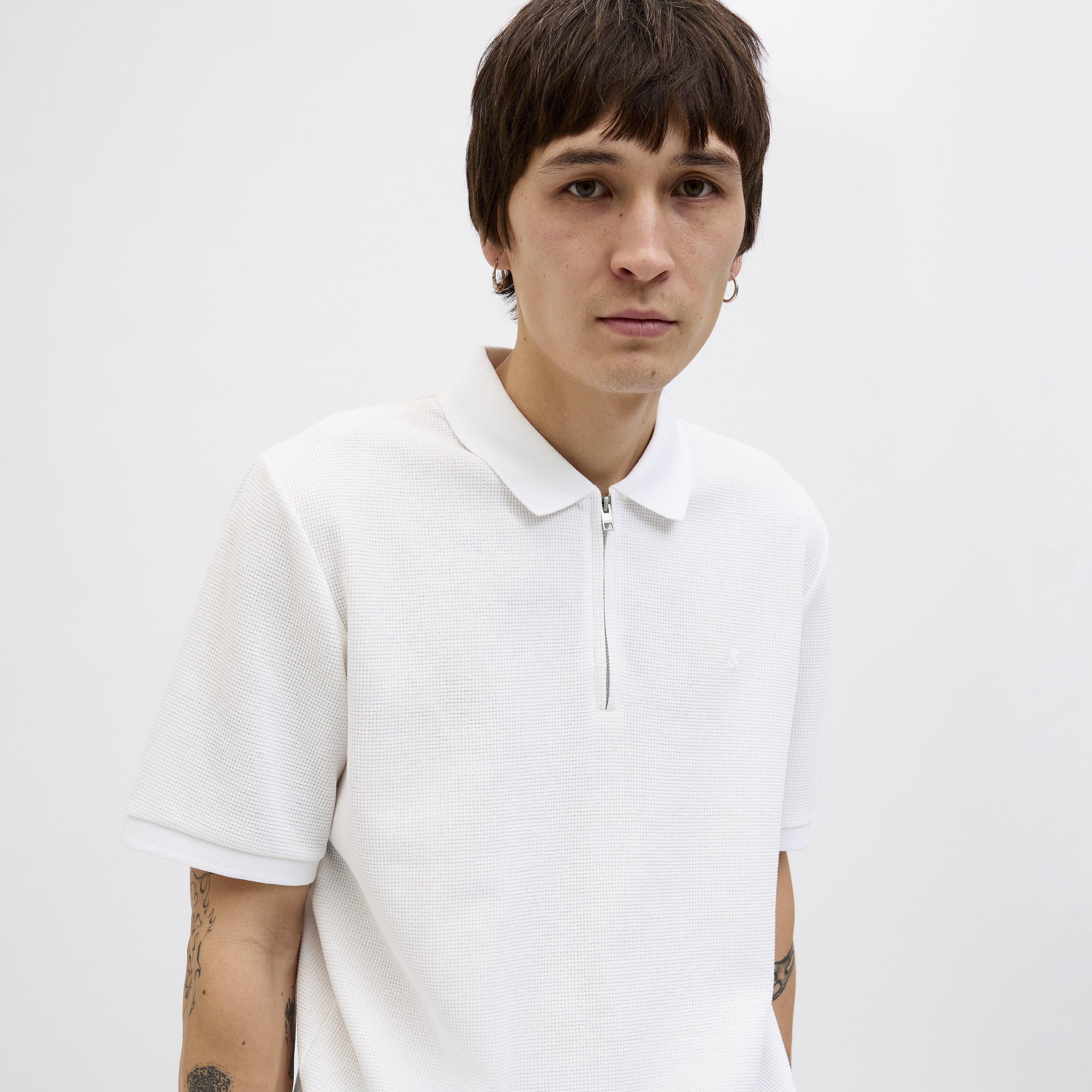 Jack & Jones Textured Short Sleeves Men's Polo T-Shirt-men-clothing-tshirtsandpolos-polos-image-3