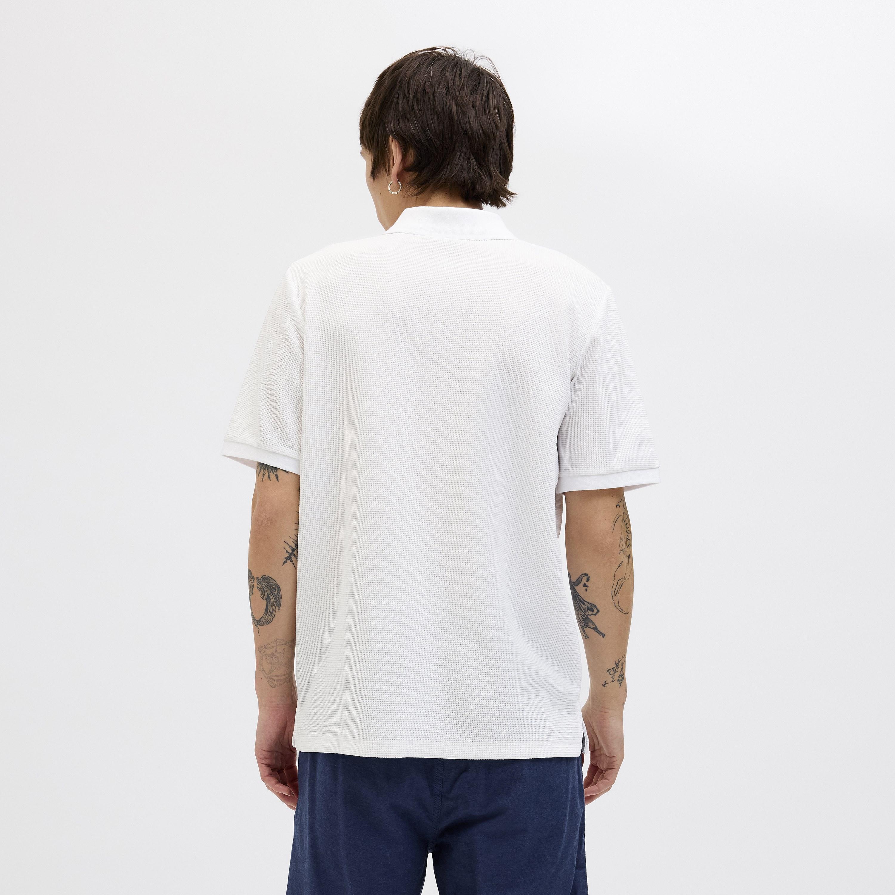 Jack & Jones Textured Short Sleeves Men's Polo T-Shirt-men-clothing-tshirtsandpolos-polos-image-4
