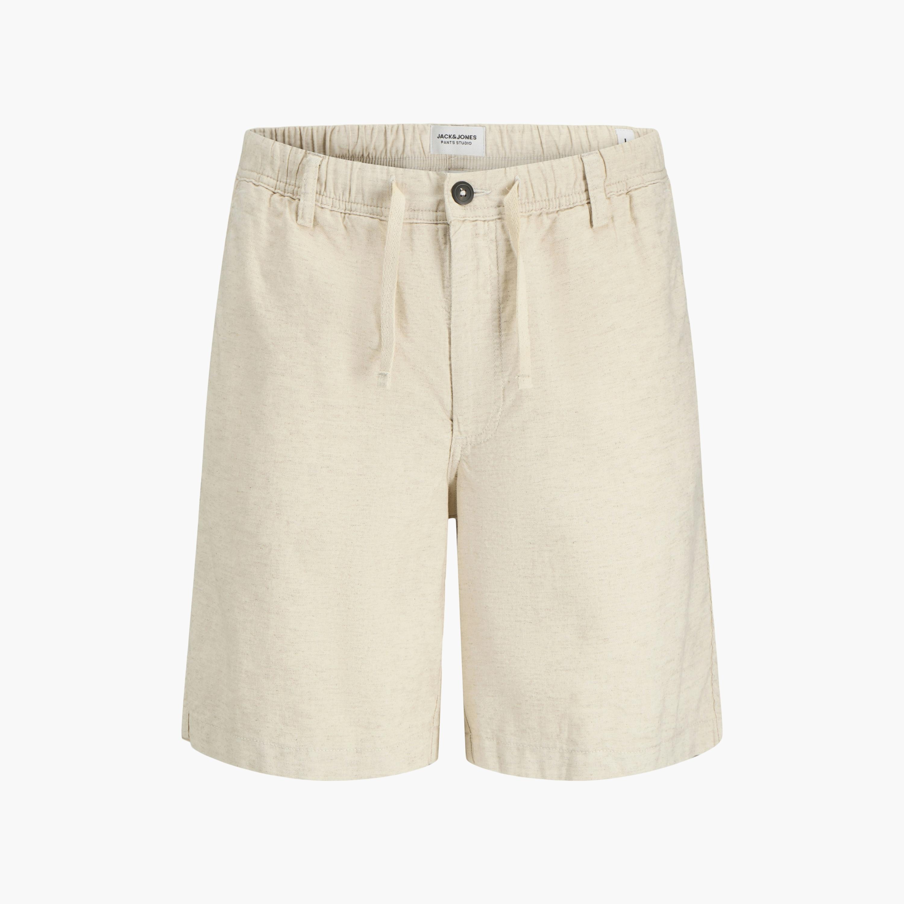 Jack & Jones Plain Mid-Rise Button and Zip Fly Men's Shorts-men-clothing-bottoms-shorts-image-13