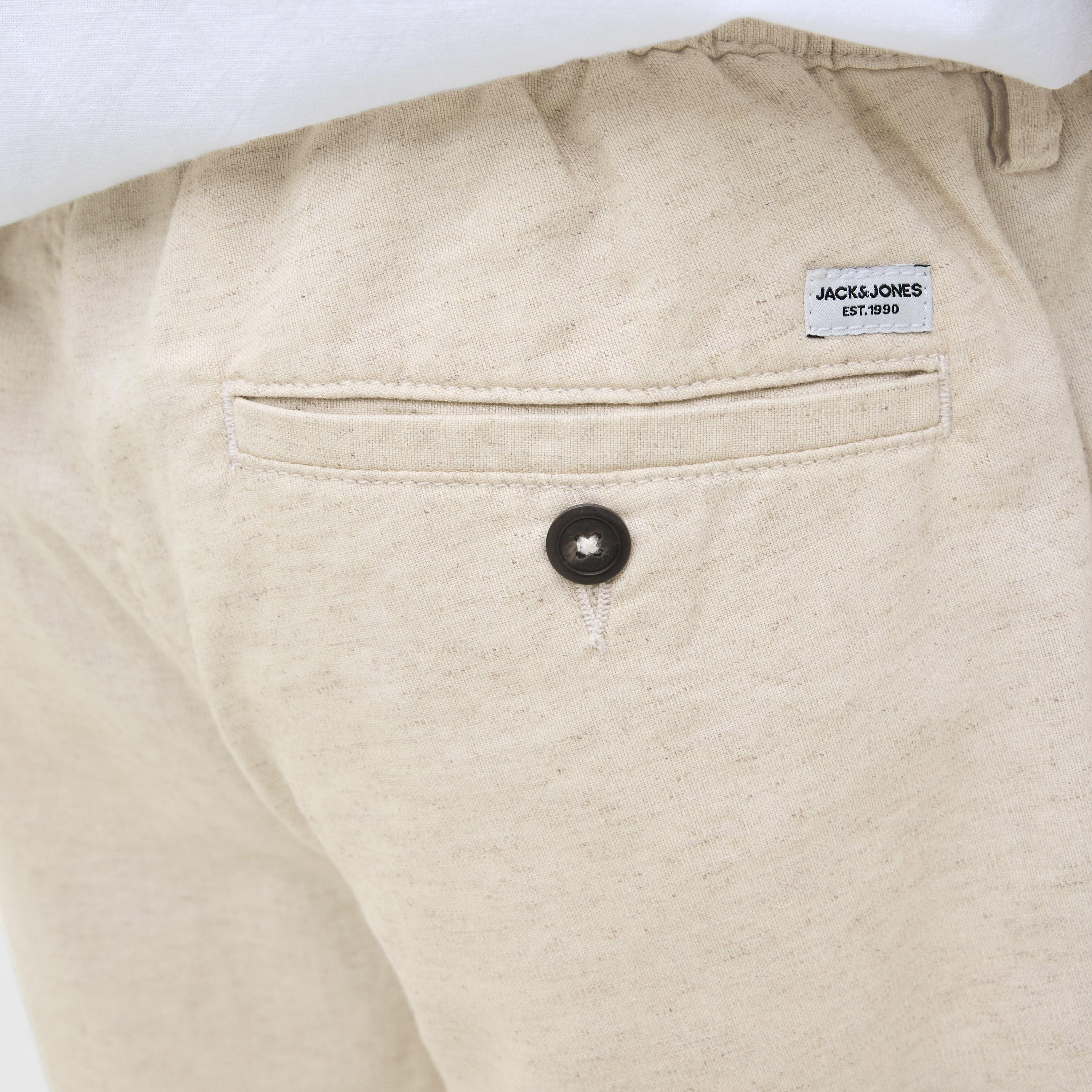 Jack & Jones Plain Mid-Rise Button and Zip Fly Men's Shorts-men-clothing-bottoms-shorts-image-15