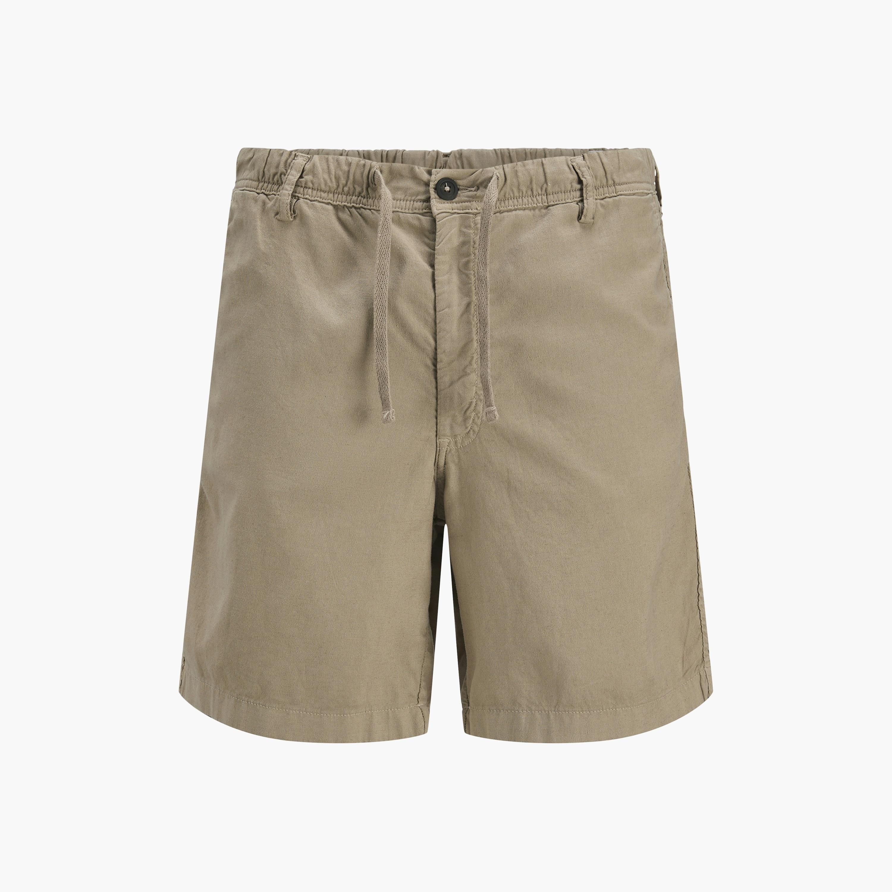 Jack & Jones Plain Mid-Rise Button and Zip Fly Men's Shorts-men-clothing-bottoms-shorts-image-29
