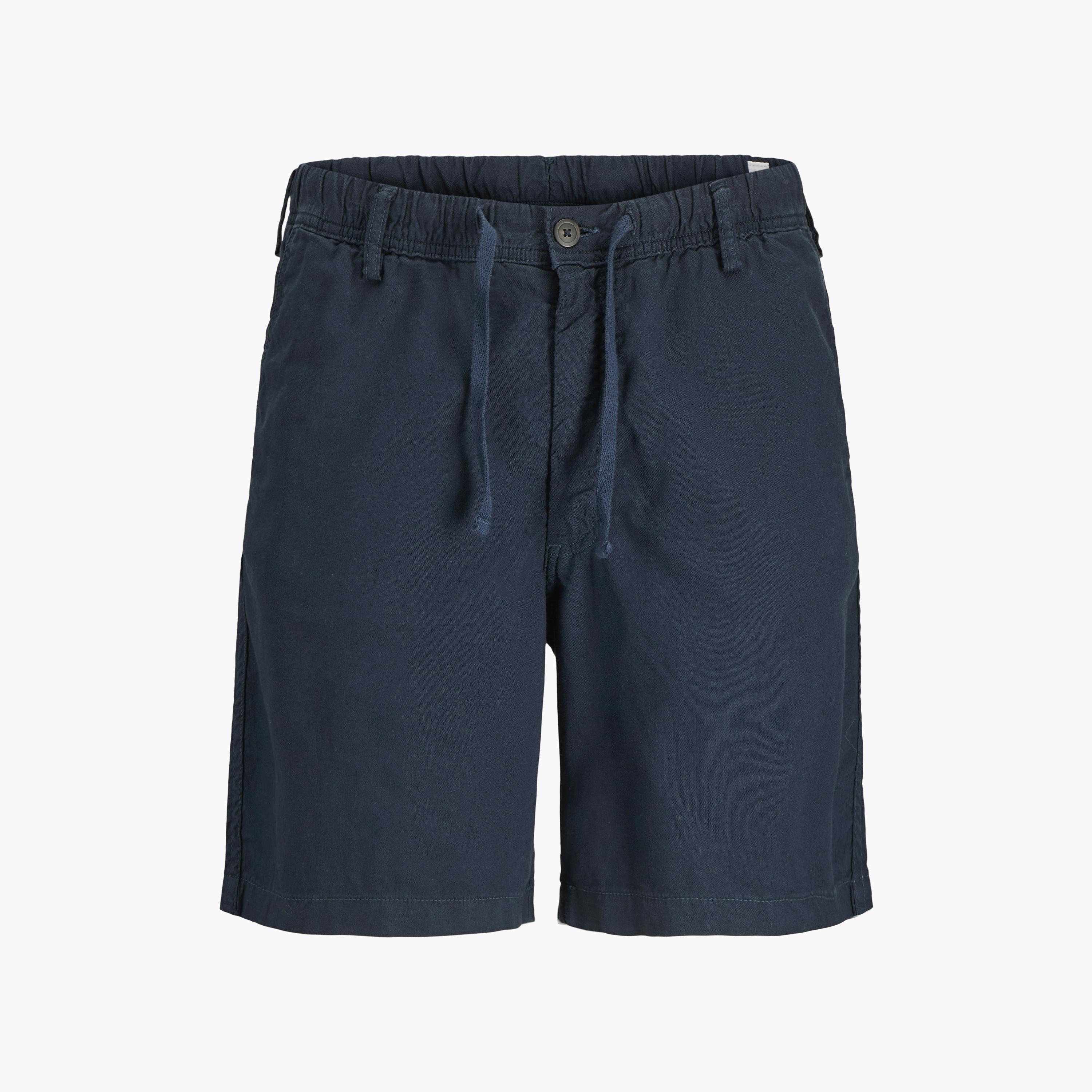 Jack & Jones Plain Mid-Rise Button and Zip Fly Men's Shorts-men-clothing-bottoms-shorts-image-22