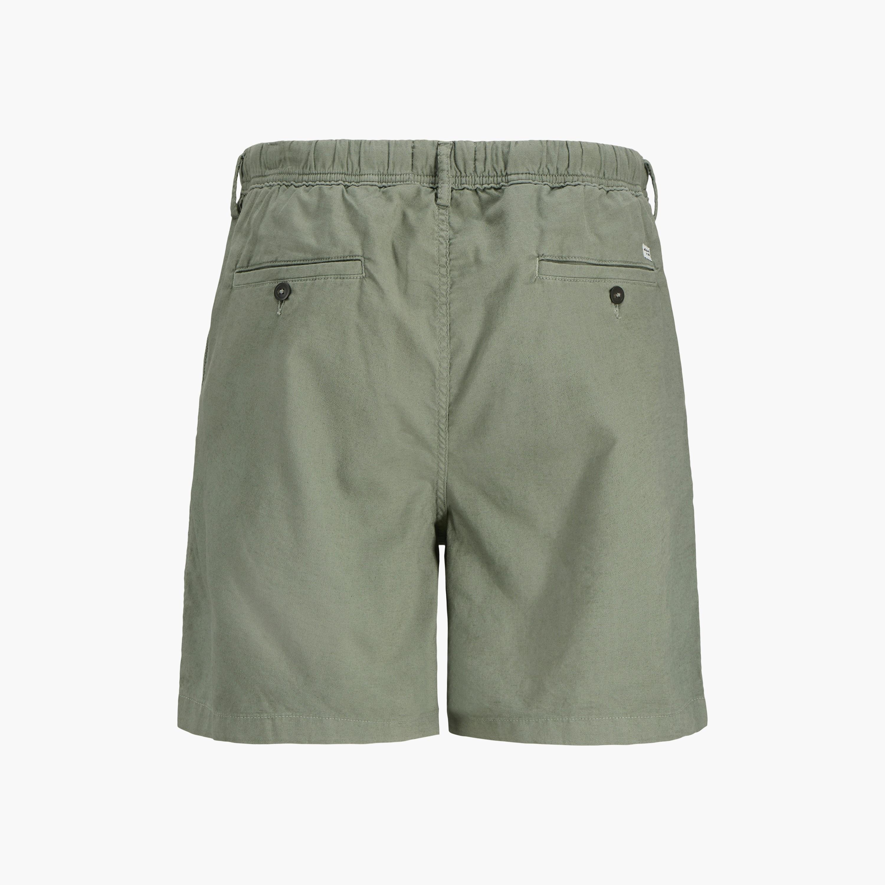 Jack & Jones Plain Mid-Rise Button and Zip Fly Men's Shorts-men-clothing-bottoms-shorts-image-6