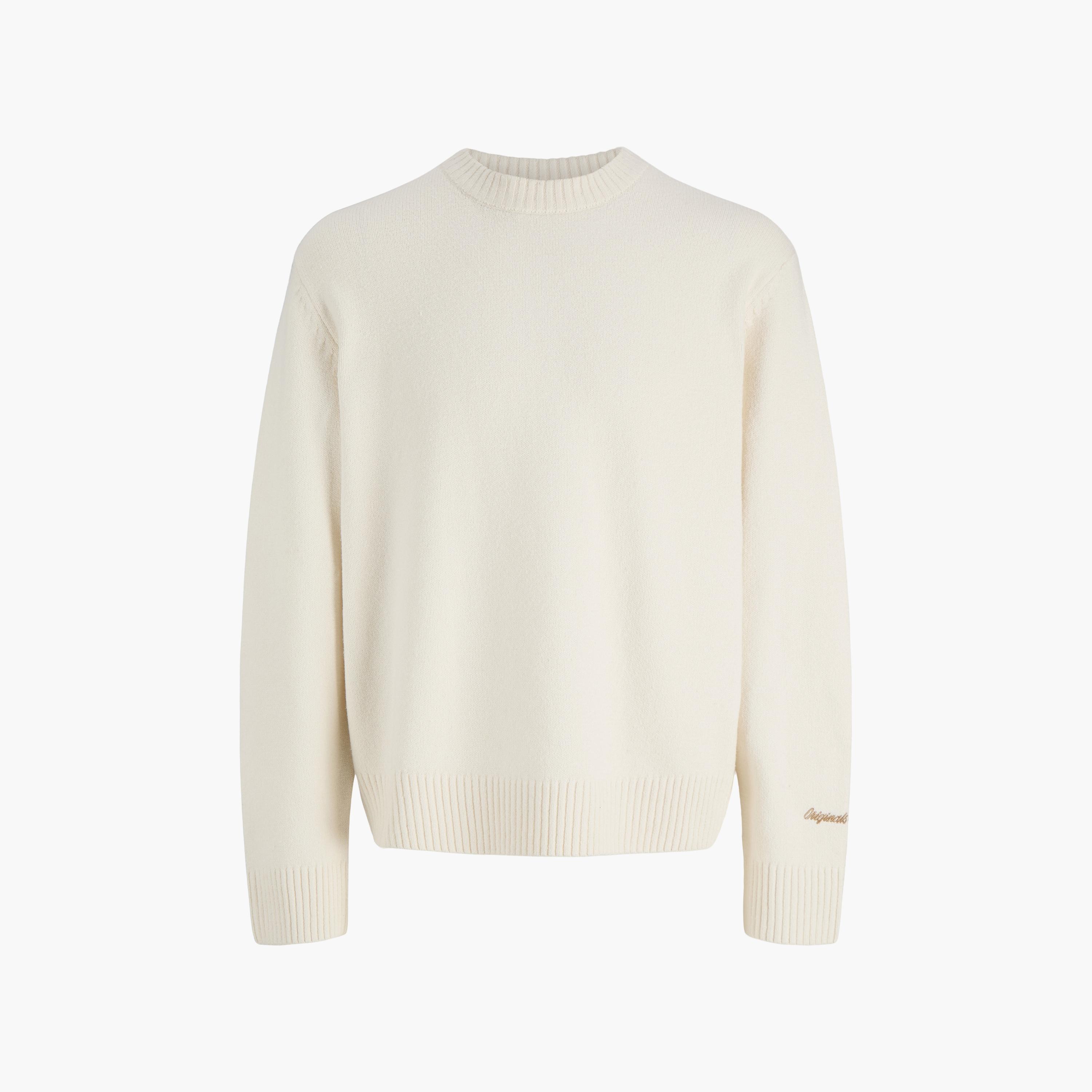 Jack & Jones Plain Crew Neck Long Sleeves Men's Pullover-men-clothing-sweatersandpullovers-image-7