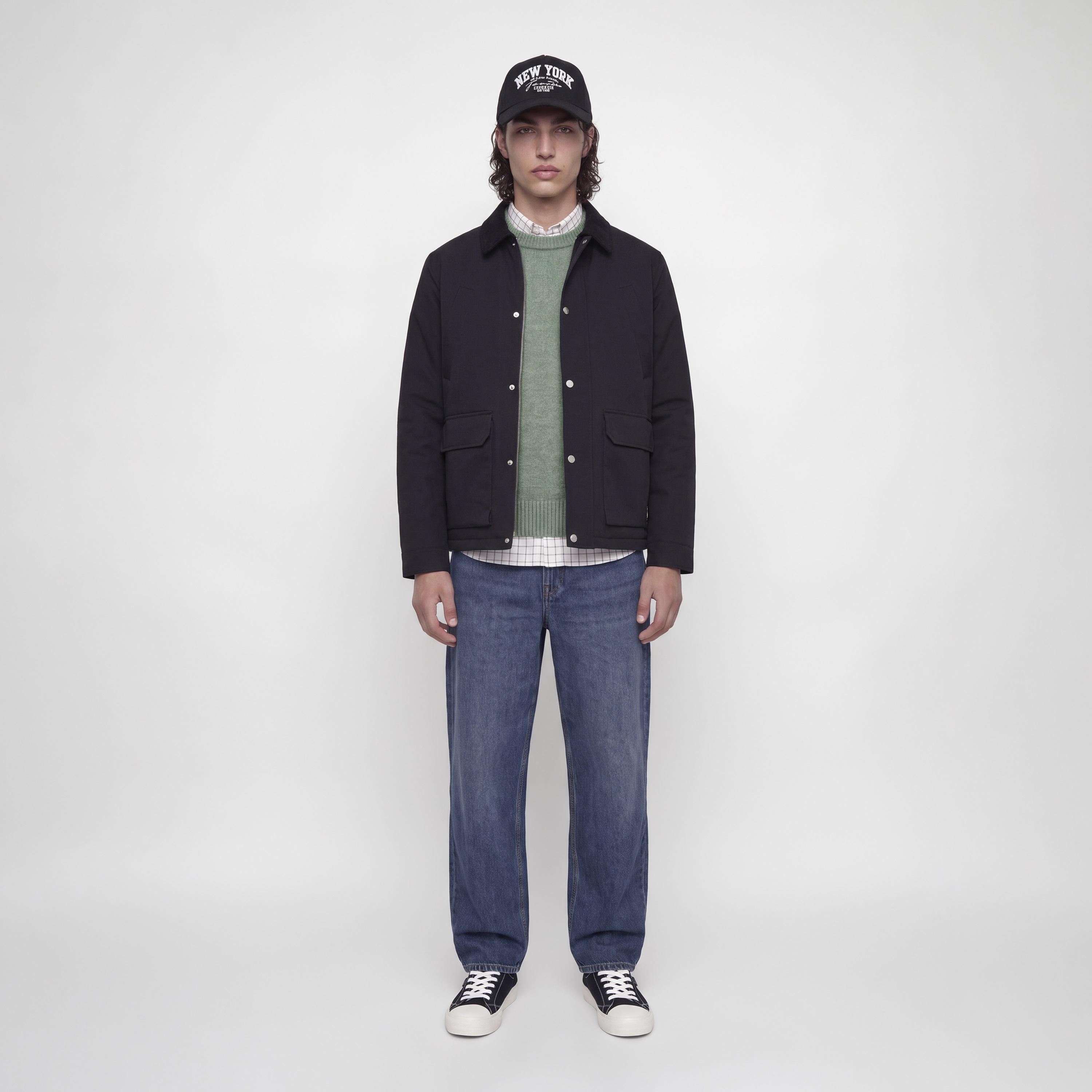 Jack & Jones Plain Crew Neck Long Sleeves Men's Pullover-men-clothing-sweatersandpullovers-image-16