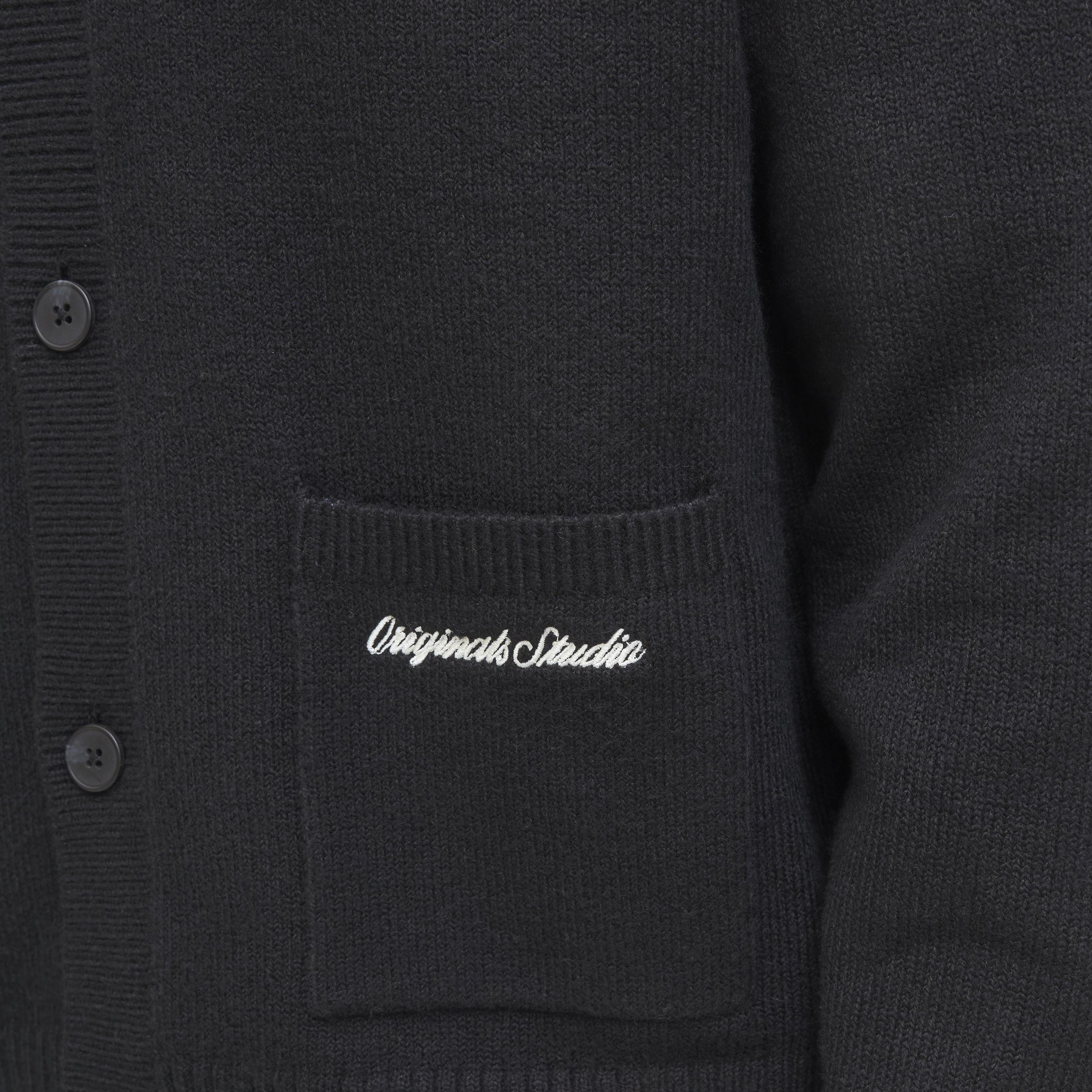 Jack & Jones Plain V-Neck Long Sleeves Men's Cardigan-men-clothing-sweatersandpullovers-image-6