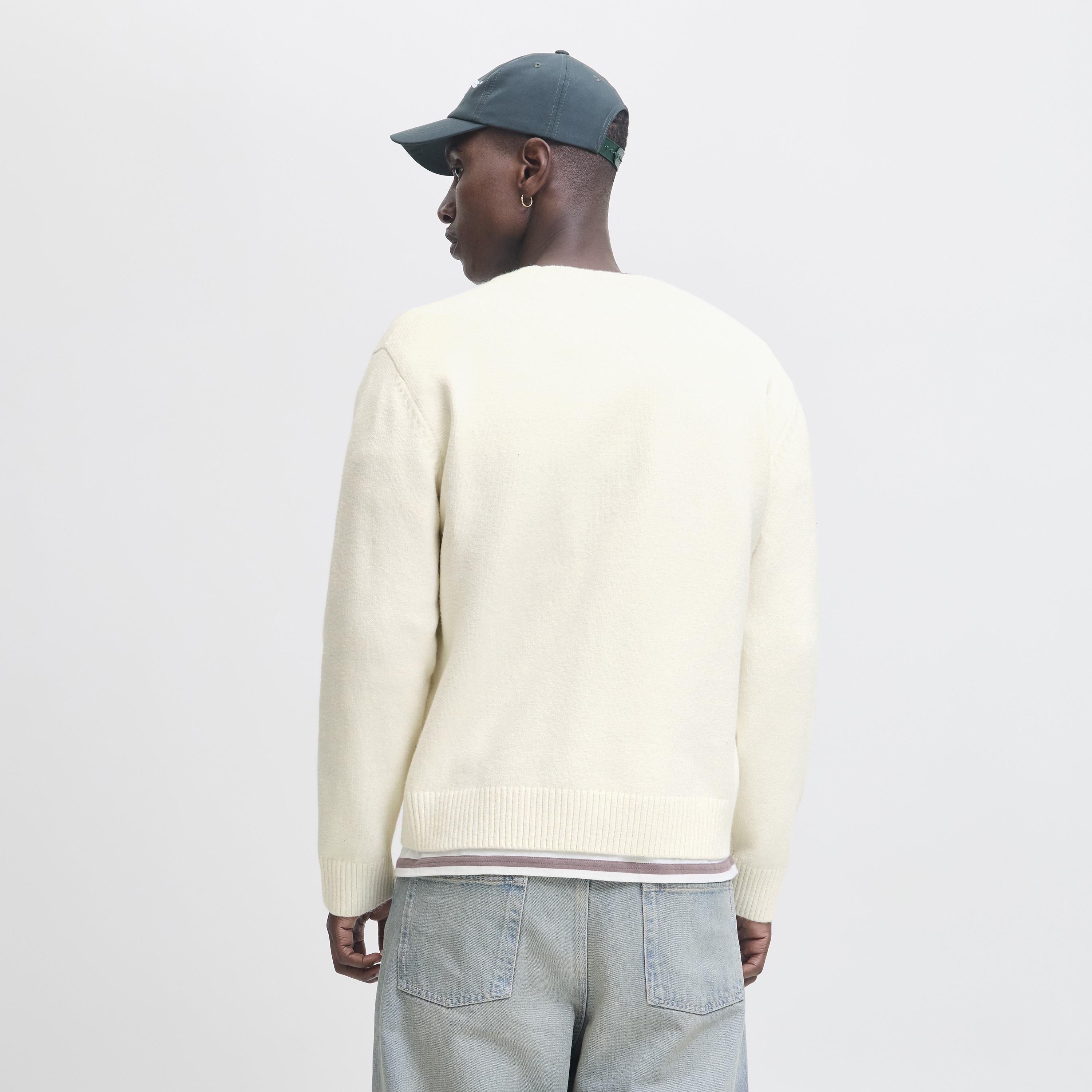 Jack & Jones Plain V-Neck Long Sleeves Men's Cardigan-men-clothing-sweatersandpullovers-image-4