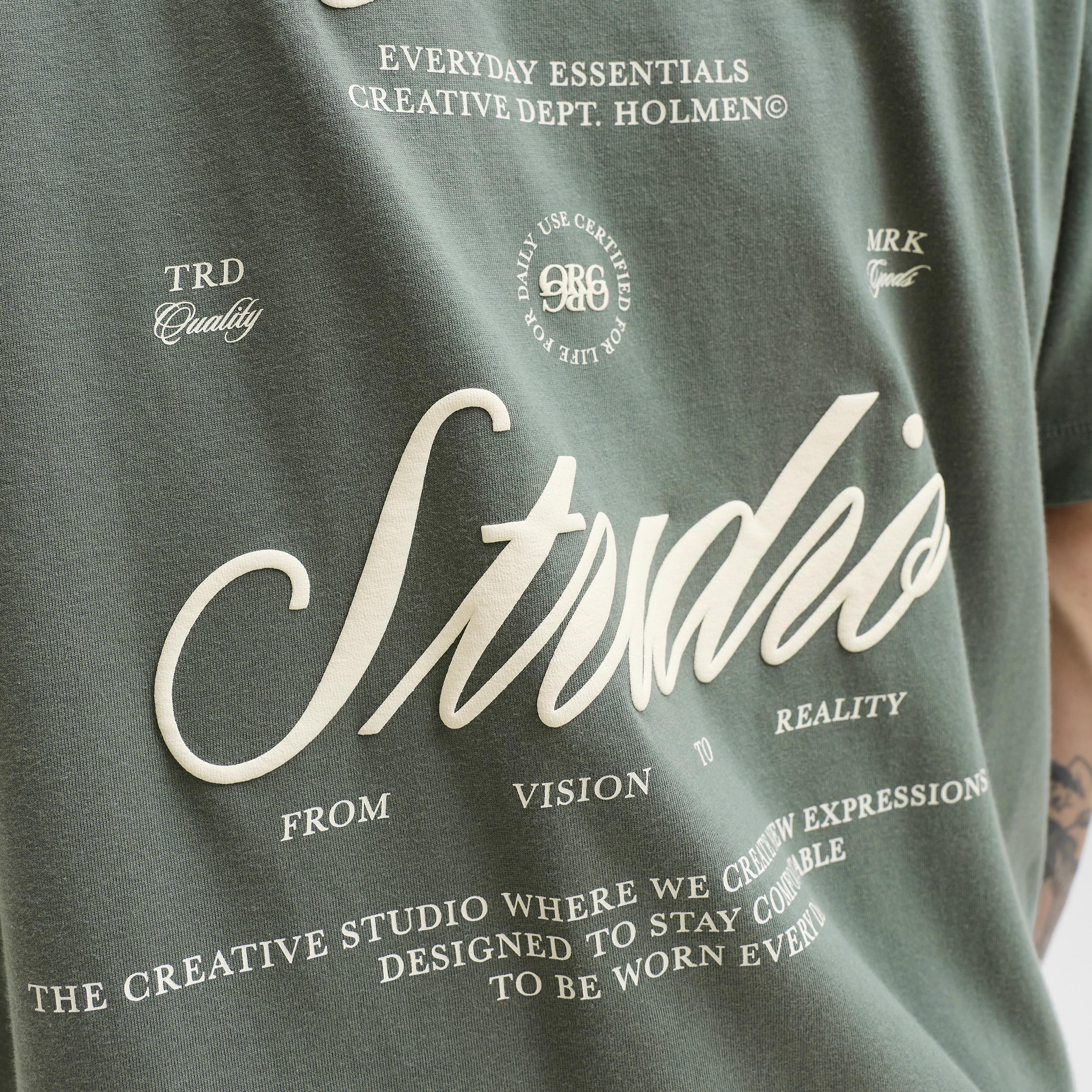 Jack & Jones Typographic Print Round Neck Short Sleeves Men's T-Shirt-men-clothing-tshirtsandpolos-tshirts-image-43