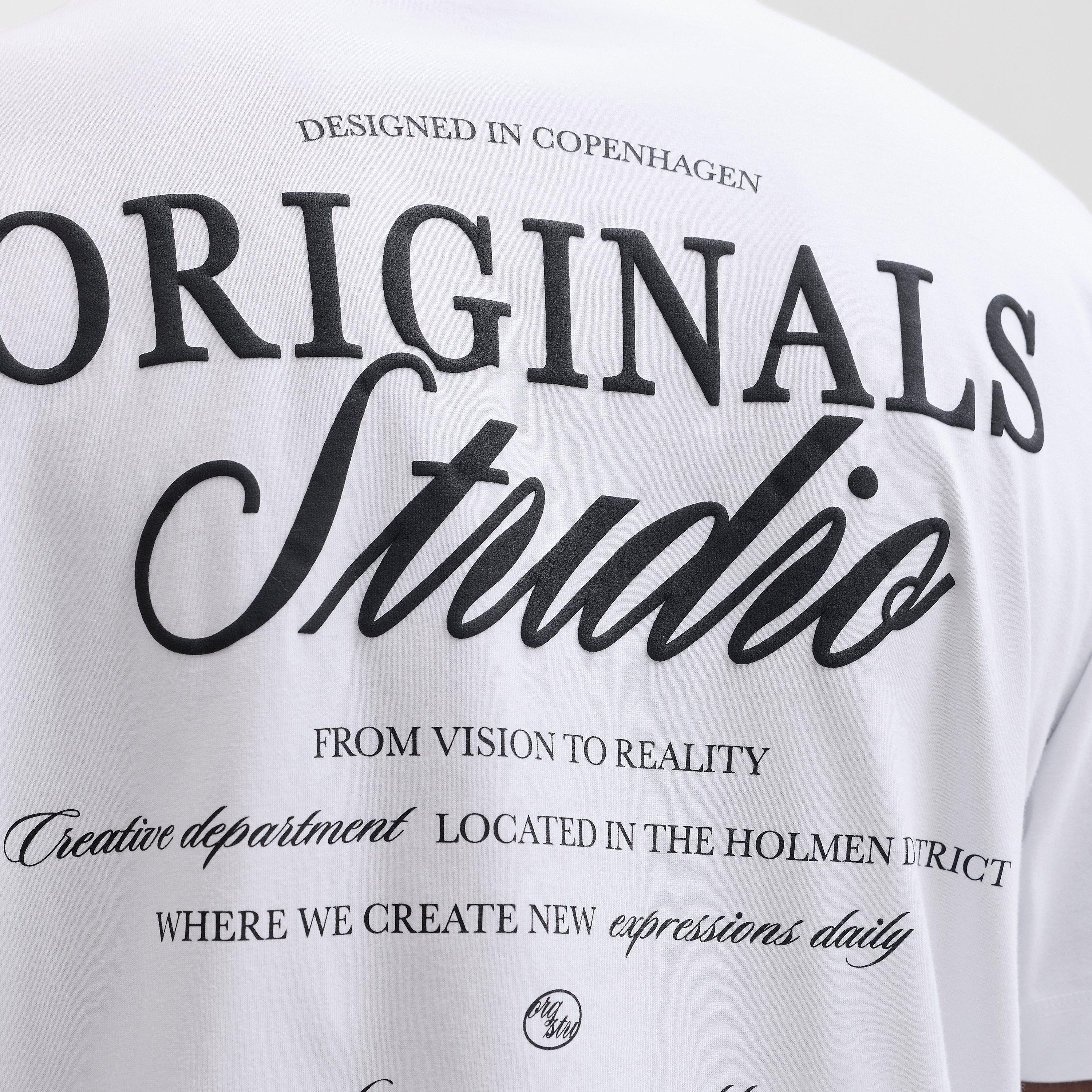 Jack & Jones Typographic Print Round Neck Short Sleeves Men's T-Shirt-men-clothing-tshirtsandpolos-tshirts-image-6
