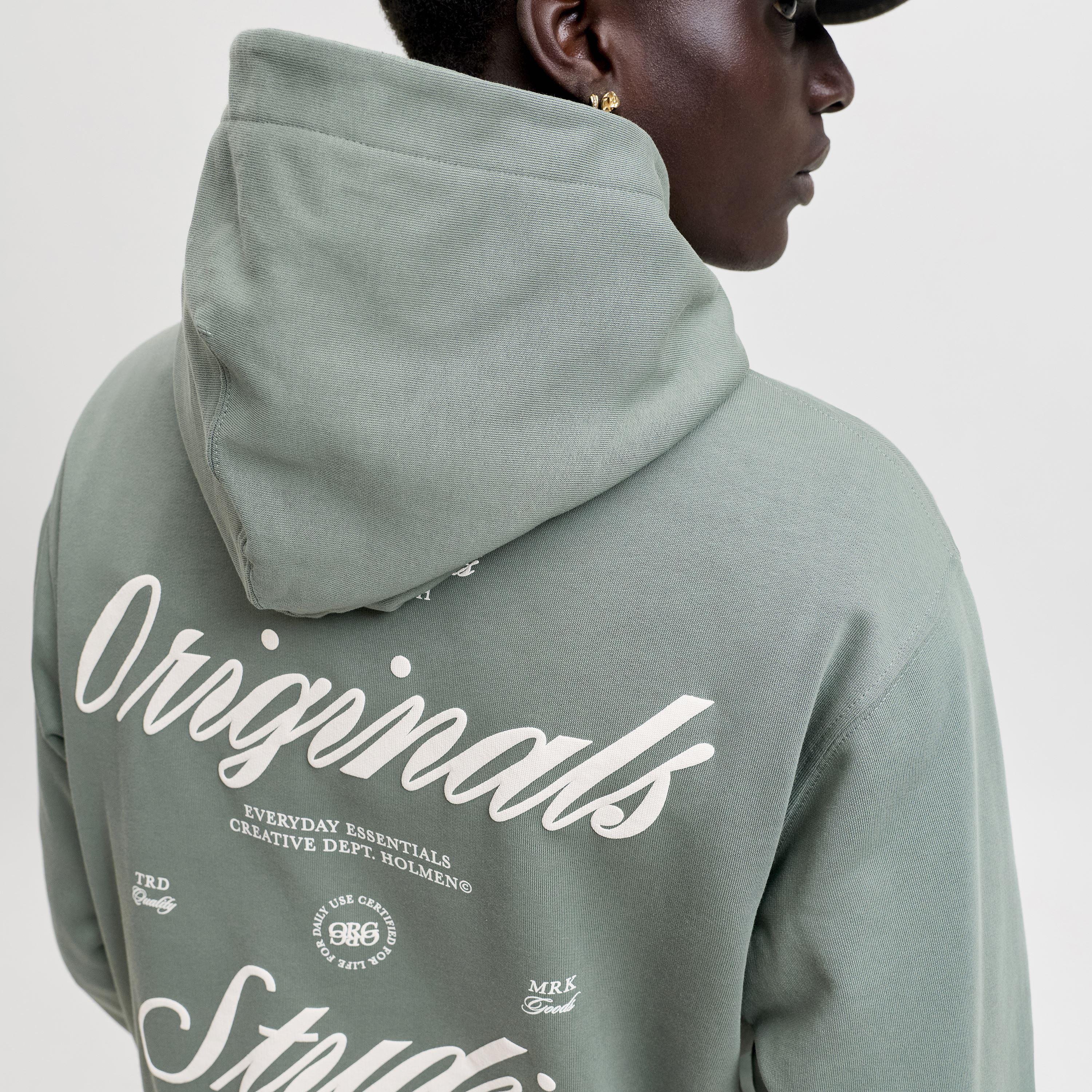 كنزة صوفية رجالية مطبوعة بنص بقلنسوة وأكمام طويلة من جاك ان جونز-men-winterwear-hoodiesandsweatshirts-image-28