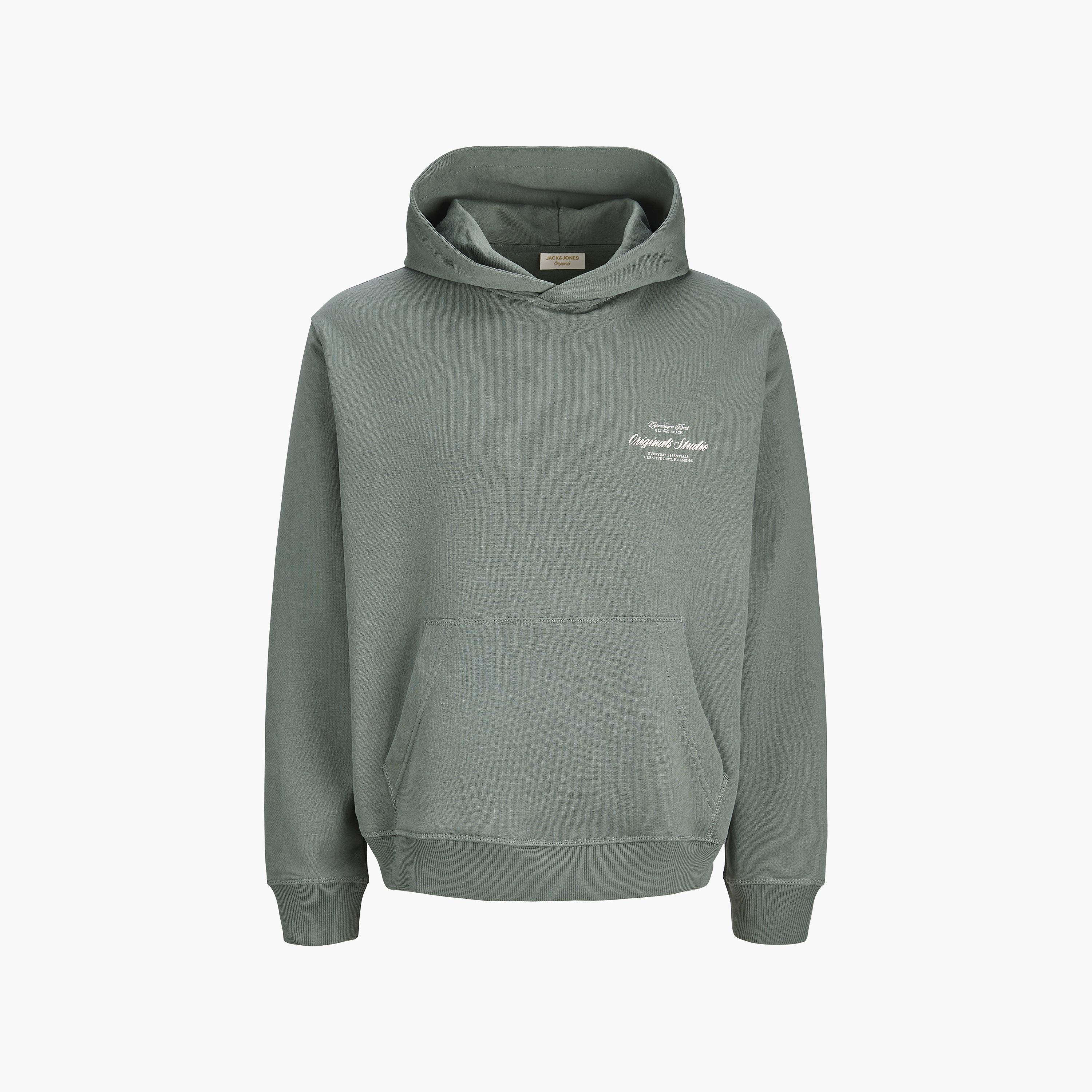 كنزة صوفية رجالية مطبوعة بنص بقلنسوة وأكمام طويلة من جاك ان جونز-men-winterwear-hoodiesandsweatshirts-image-29