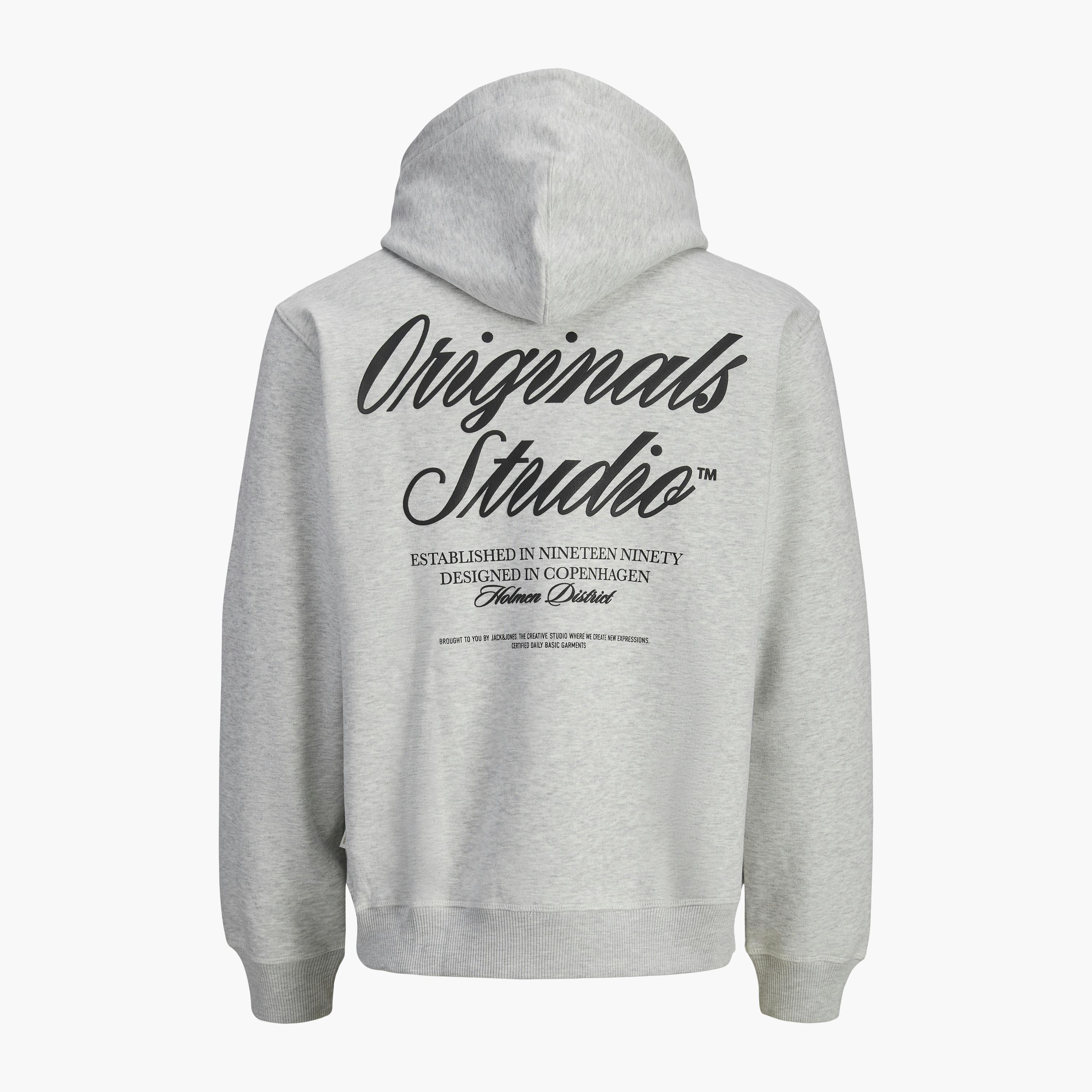 Jack & Jones Text-Print Hooded Neck Long Sleeves Men's Sweatshirt-men-winterwear-hoodiesandsweatshirts-image-8
